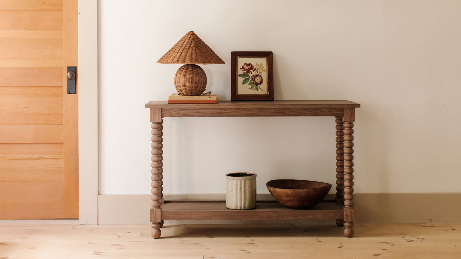 Turner Console Table, Country Elm_image