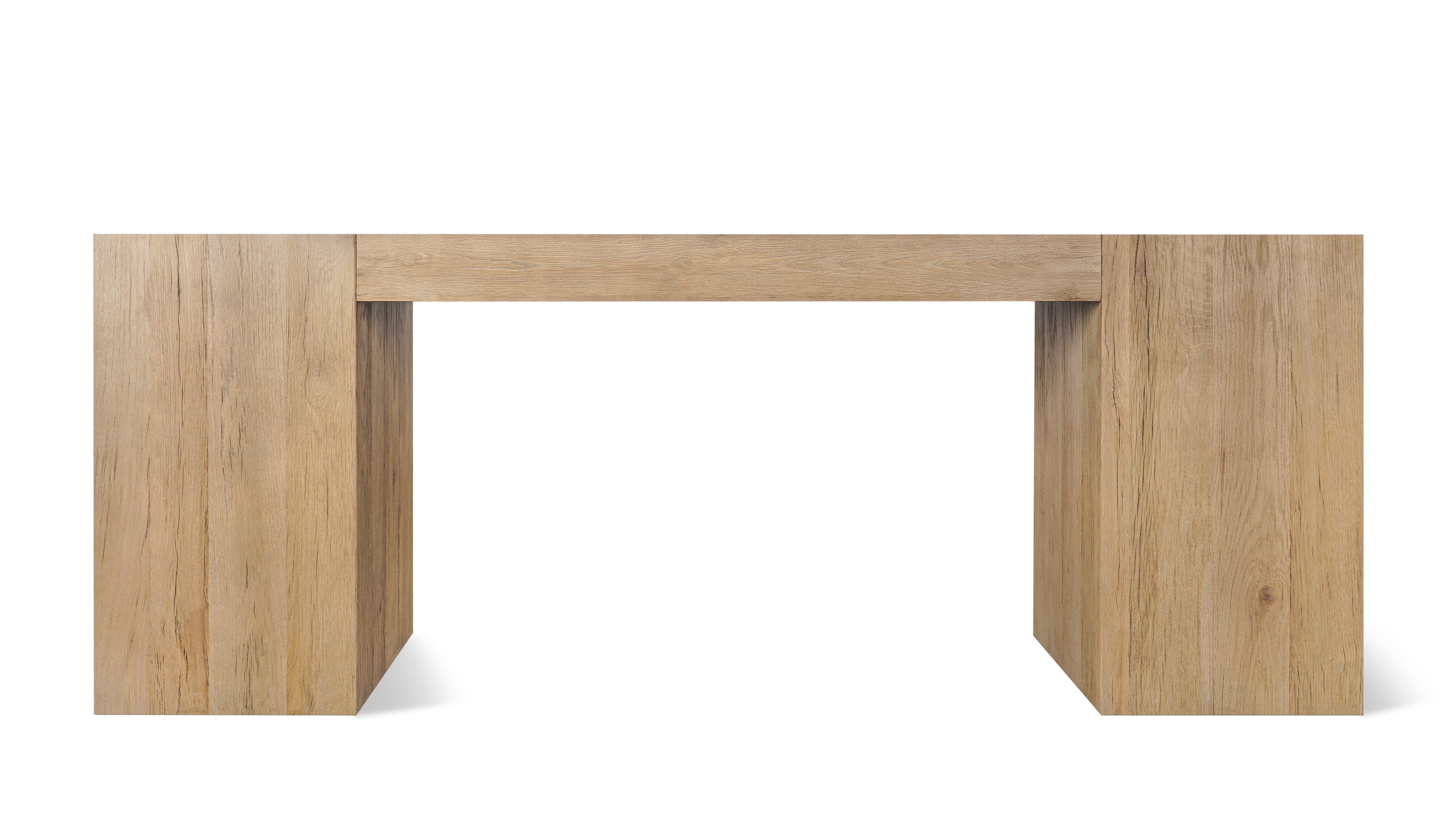 Arcade Console, Rustic Oak