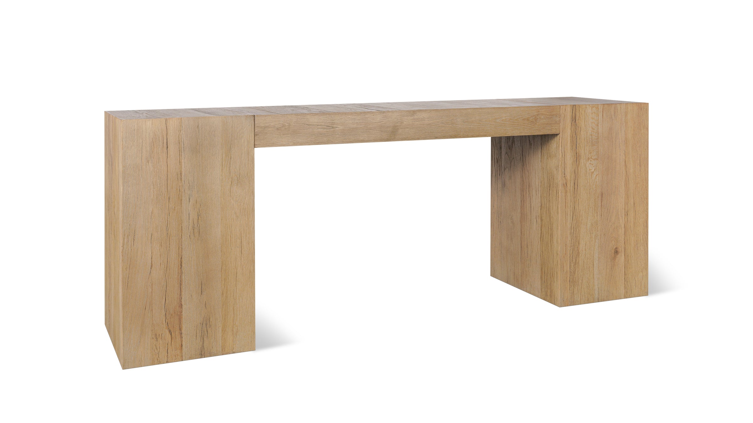 Arcade Console, Rustic Oak