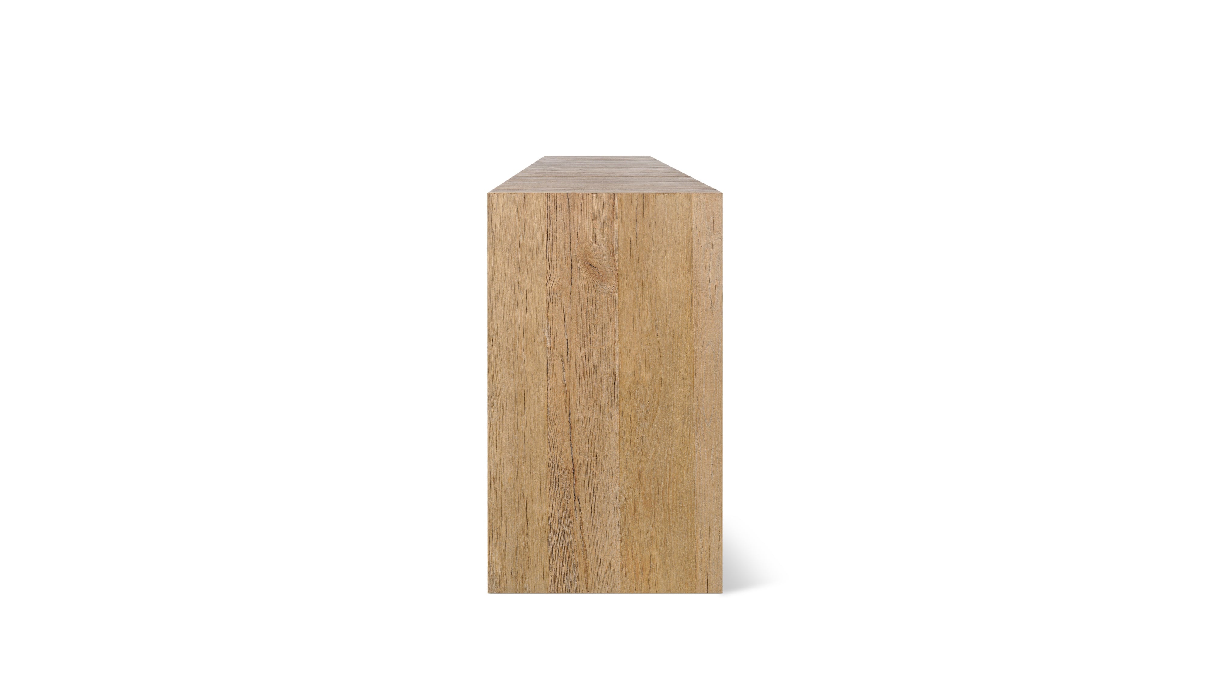 Arcade Console, Rustic Oak