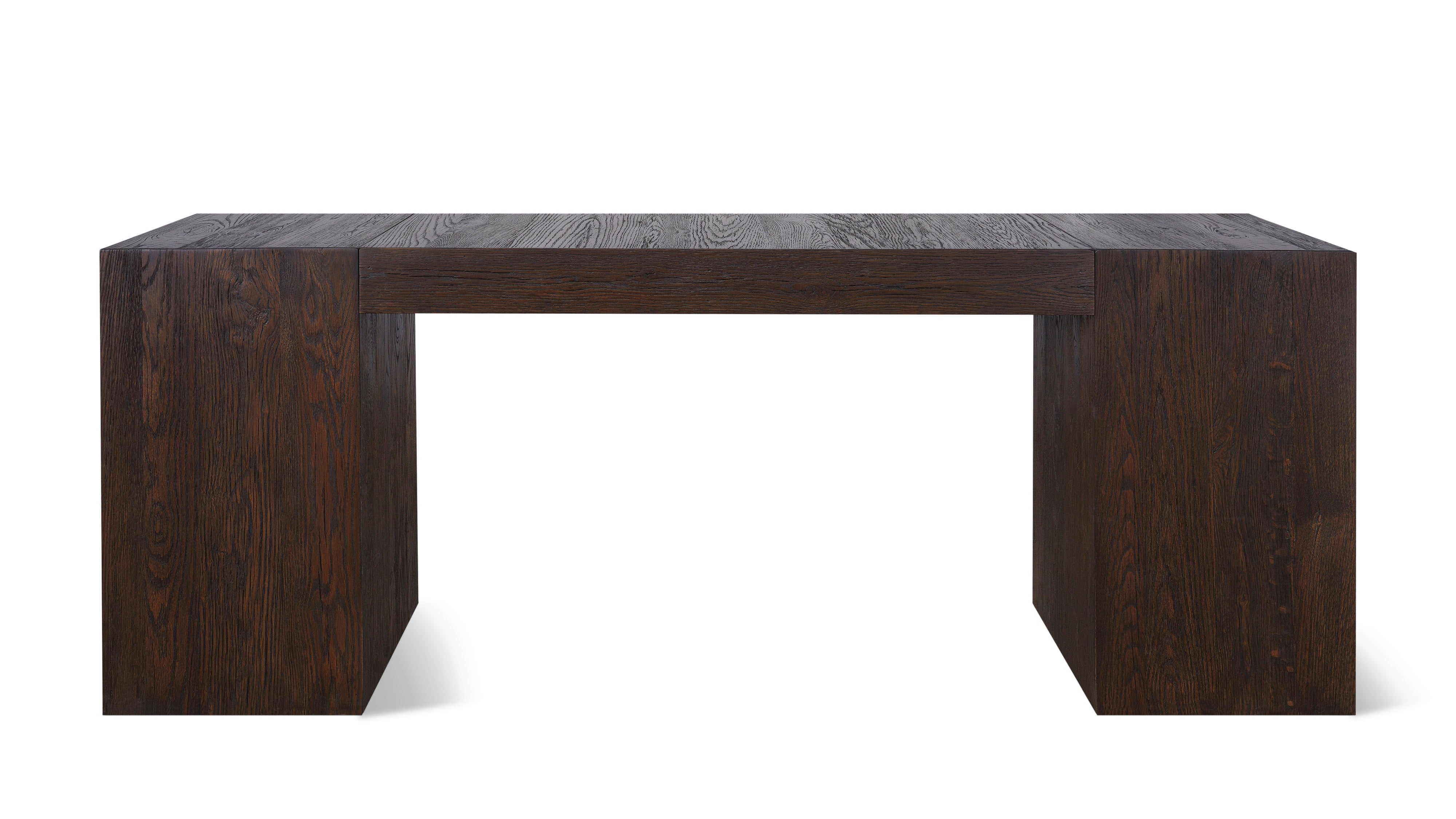 Arcade Console, Brown Oak