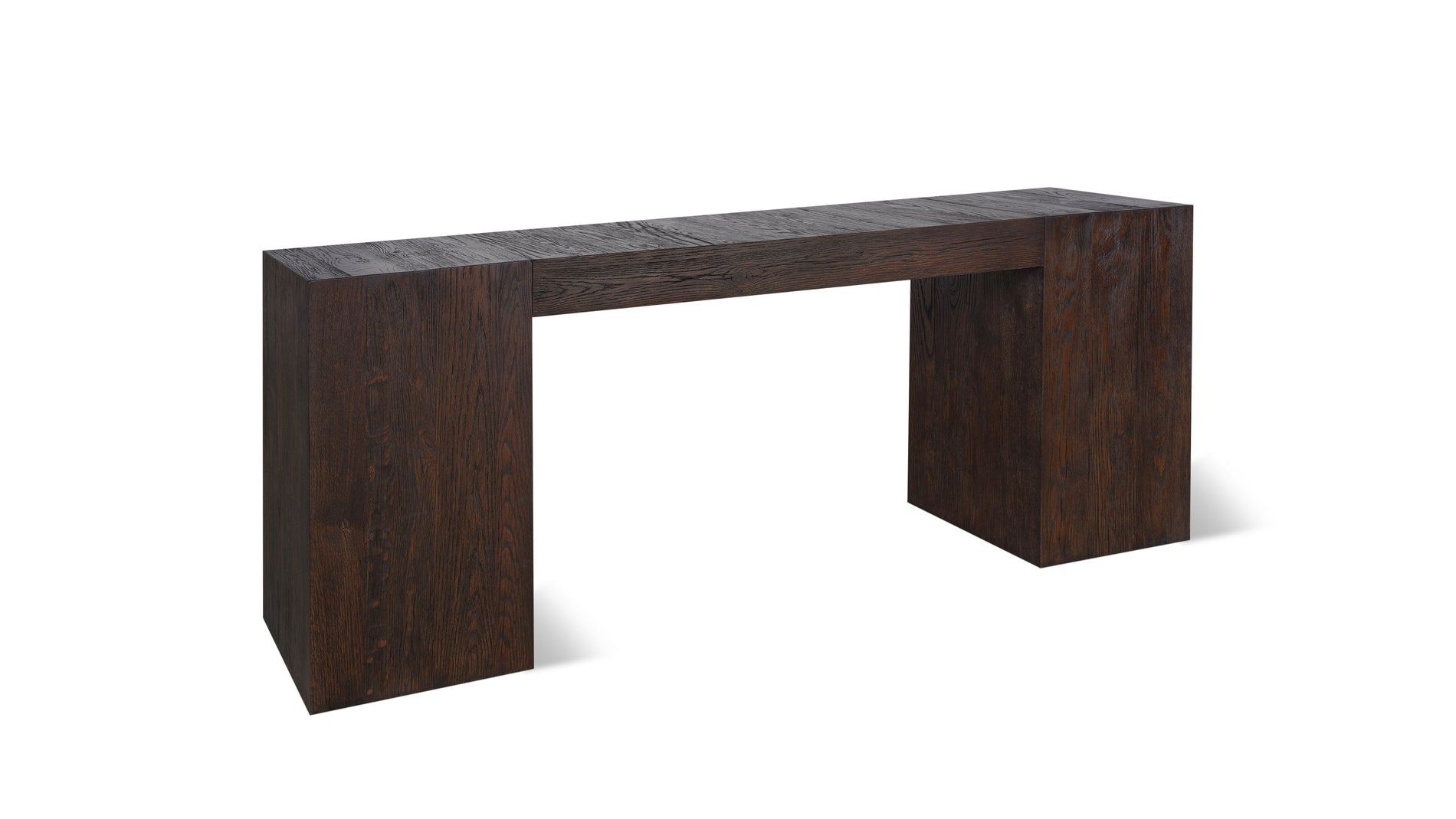 Arcade Console, Brown Oak_image