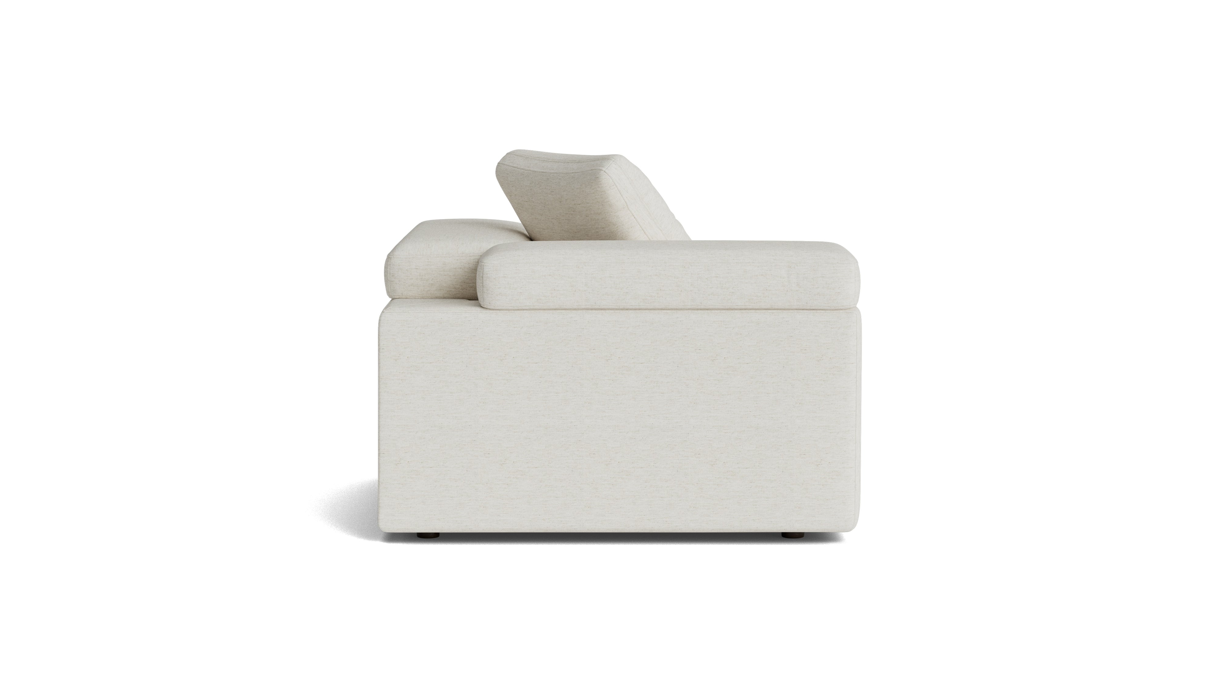 Saddle Corner Chair, Nomad Snow