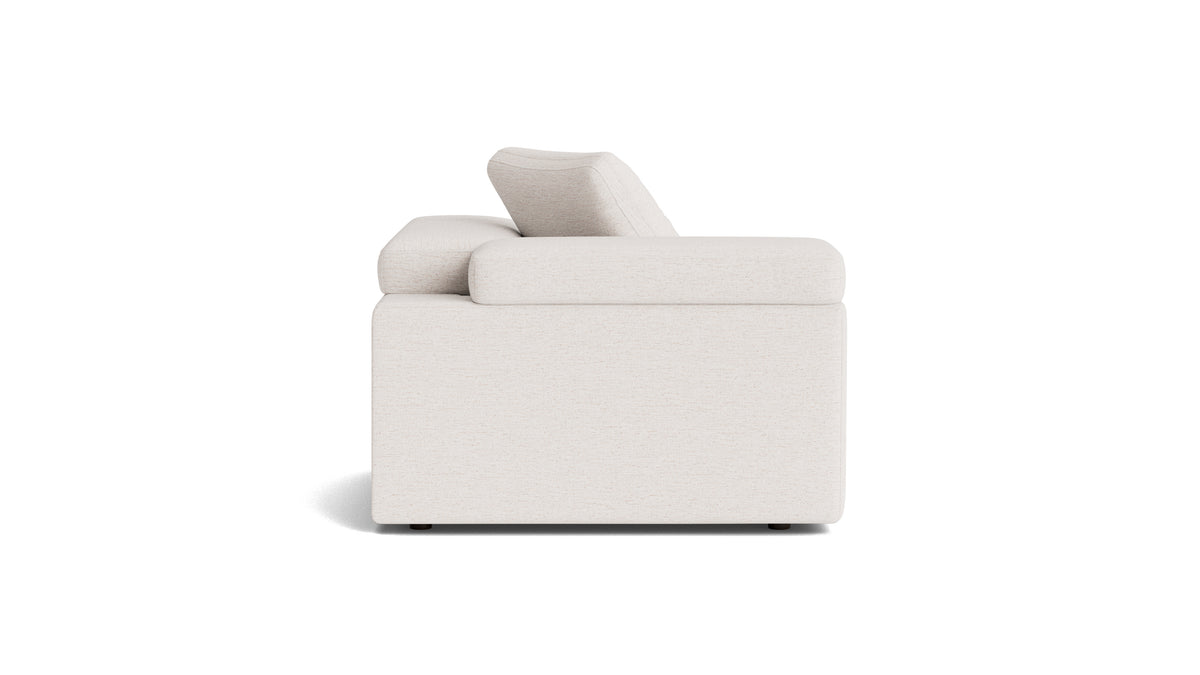 Saddle Corner Chair, Nomad Snow