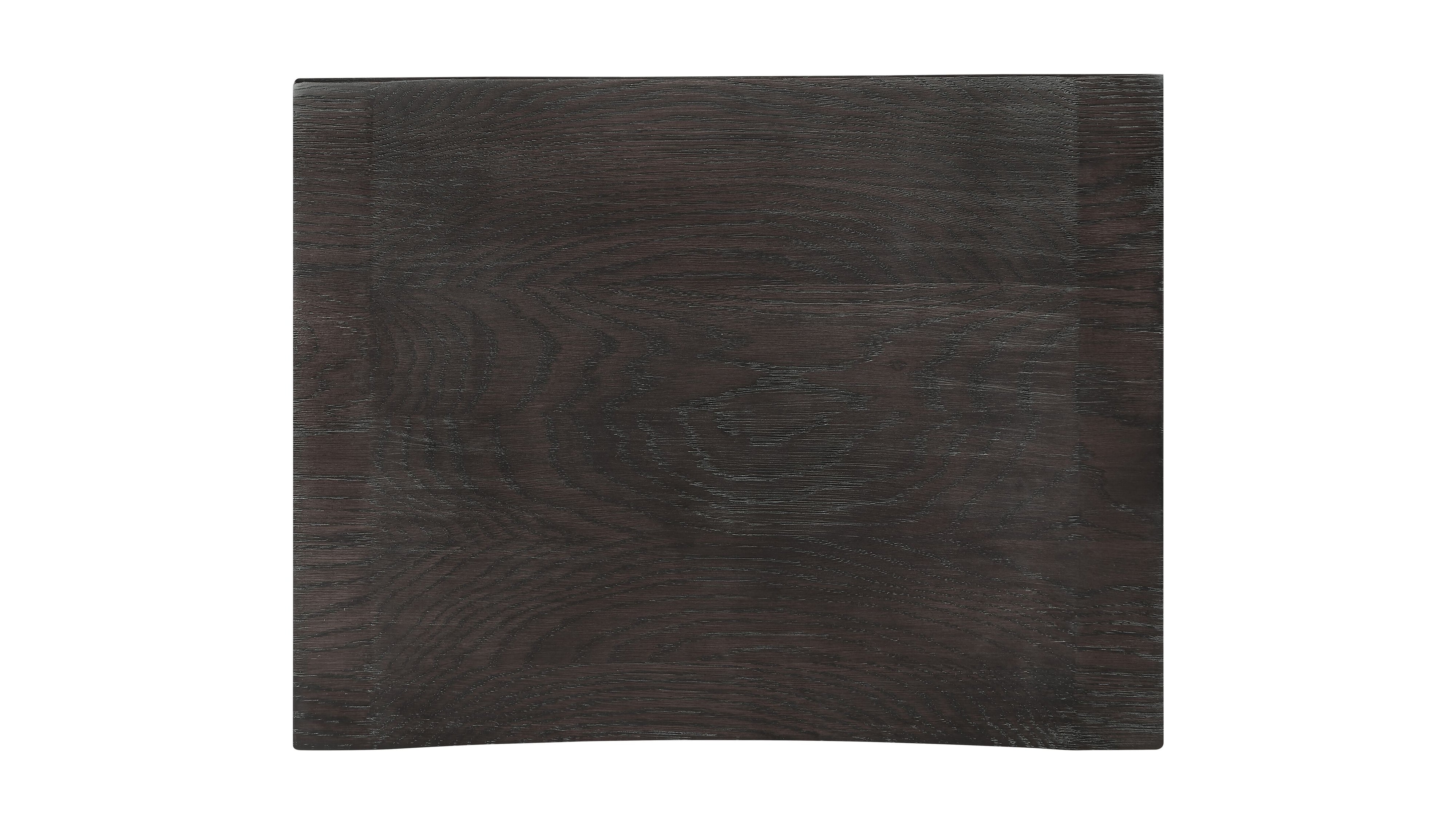 Hollow Counter Stool, Dark Brown Oak