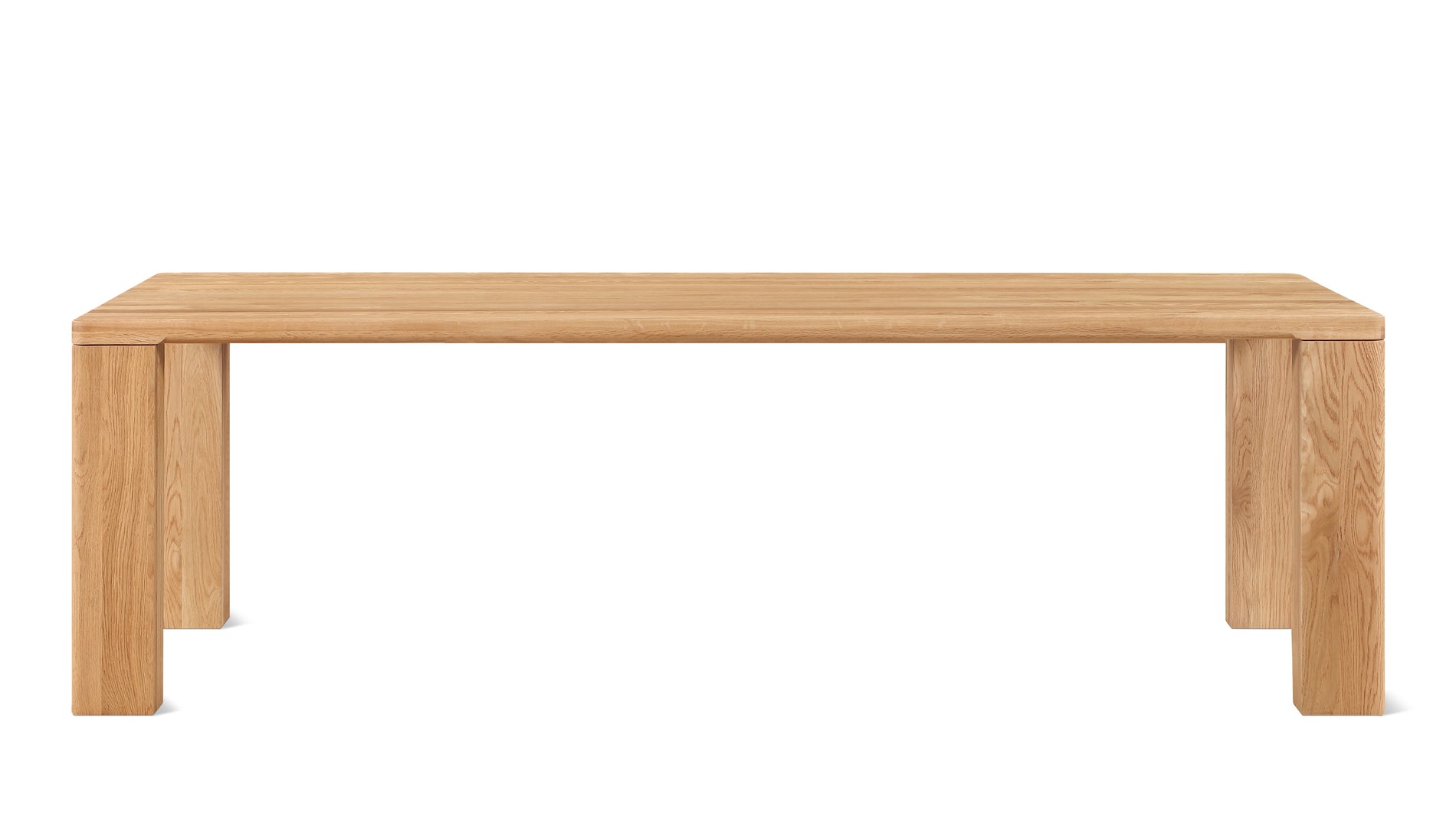 Foundry Dining Table, Seats 8-10 People, Natural Oak_image