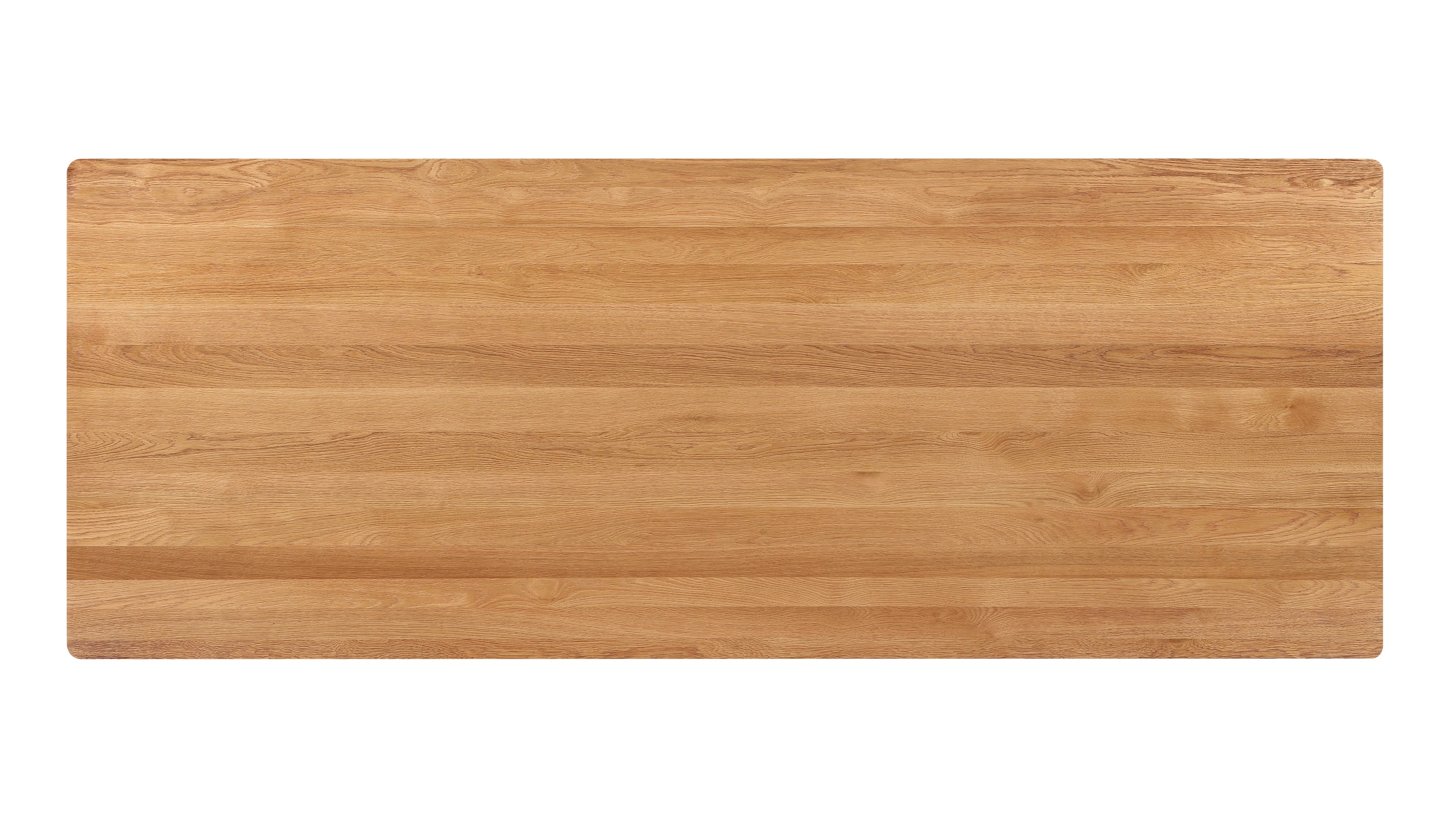 Foundry Dining Table, Seats 8-10 People, Natural Oak