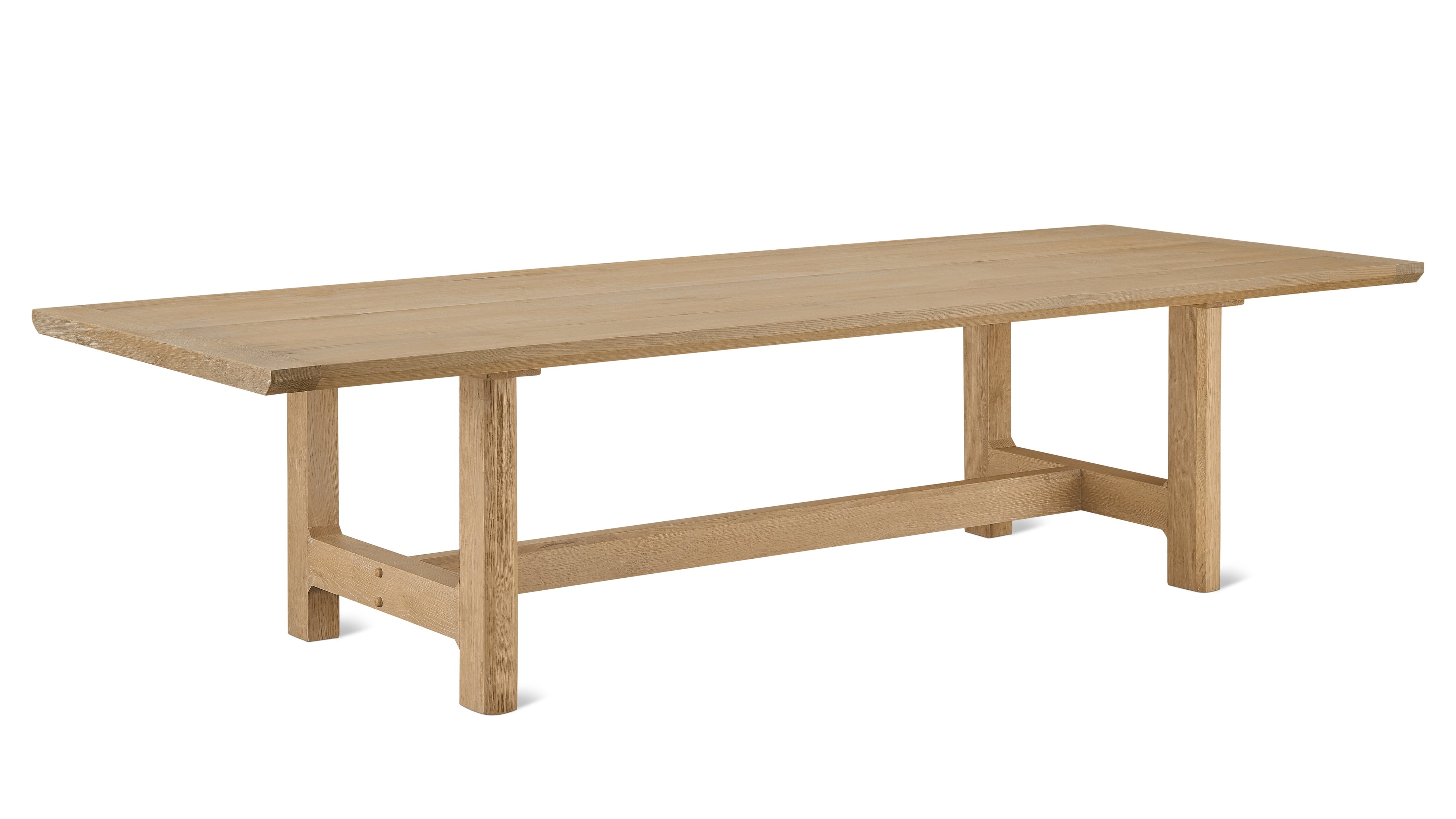 Meadow Dining Table, Seats 10-12 People, Country Oak