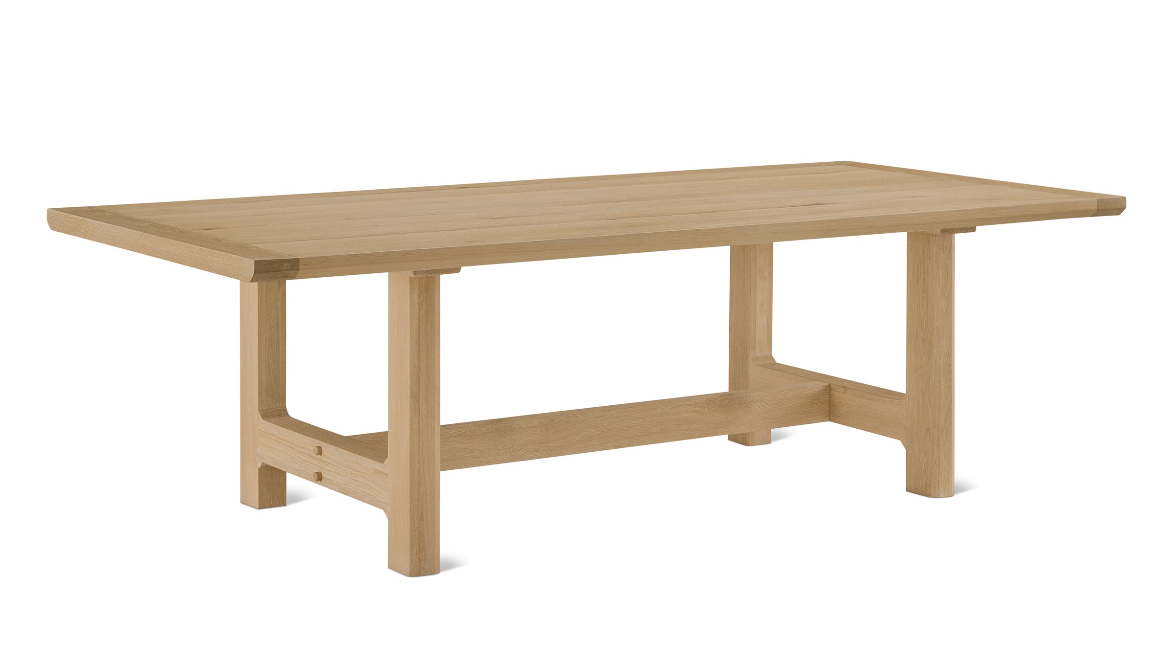 Meadow Dining Table, Seats 8-10 People, Country Oak