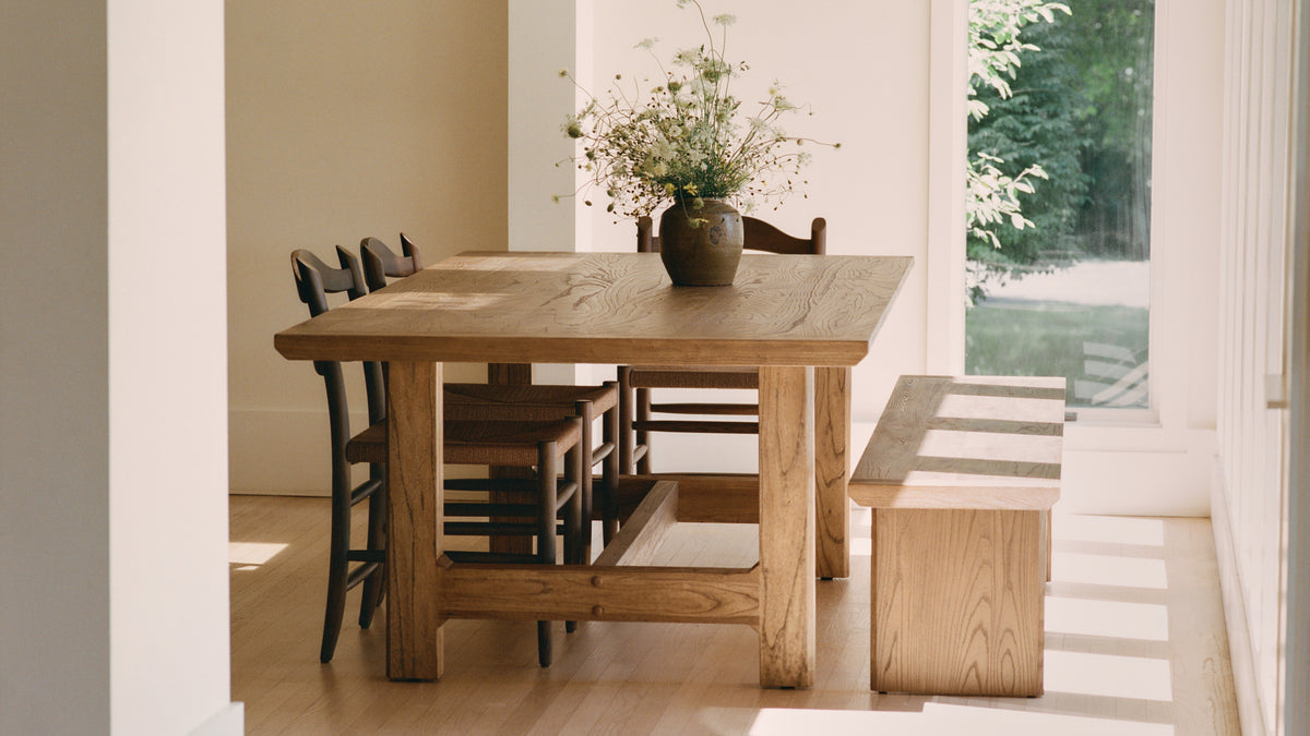 Meadow Dining Table, Seats 8-10 People, Country Oak