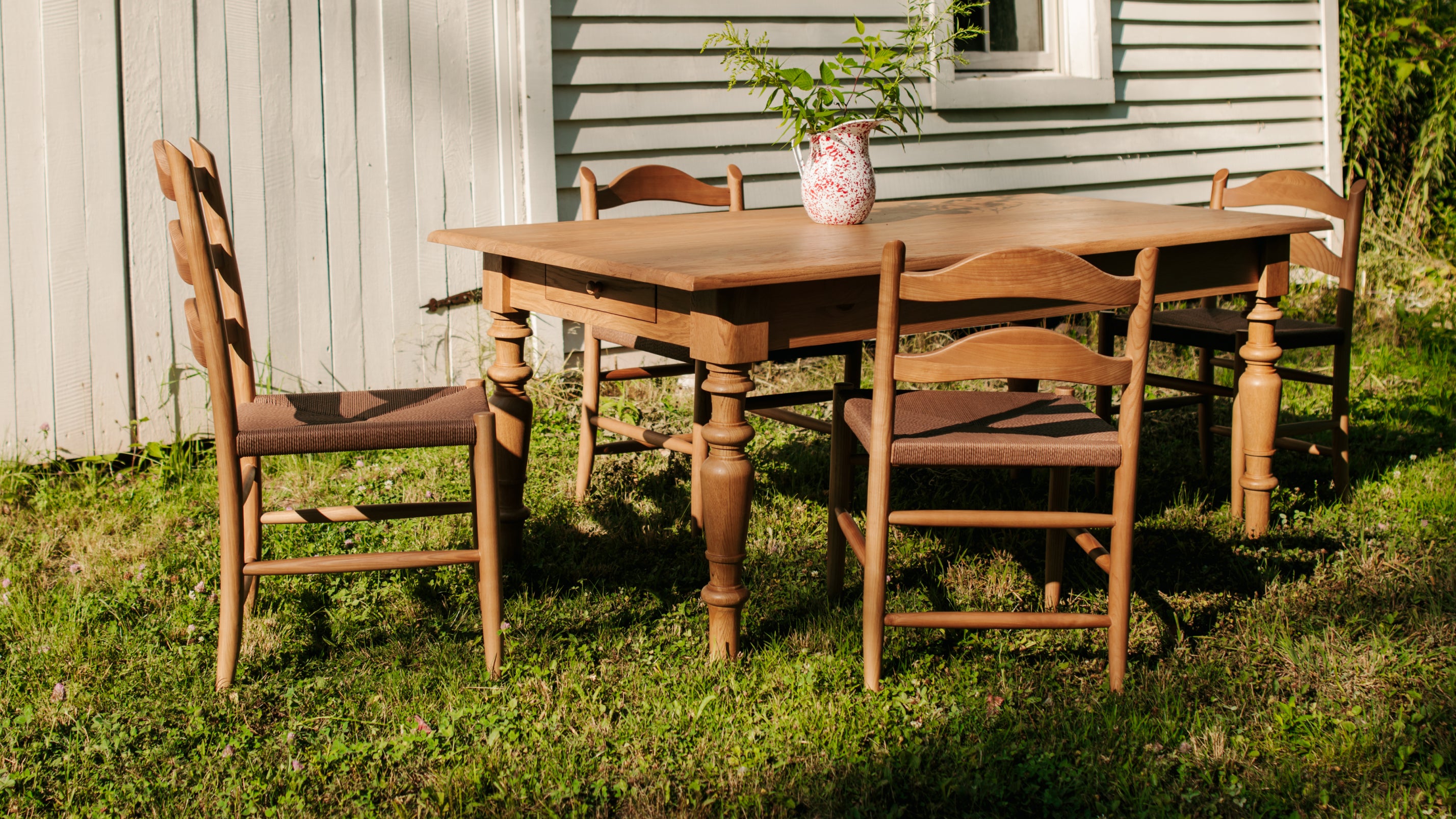 Hillside Dining Chair, Golden Ash