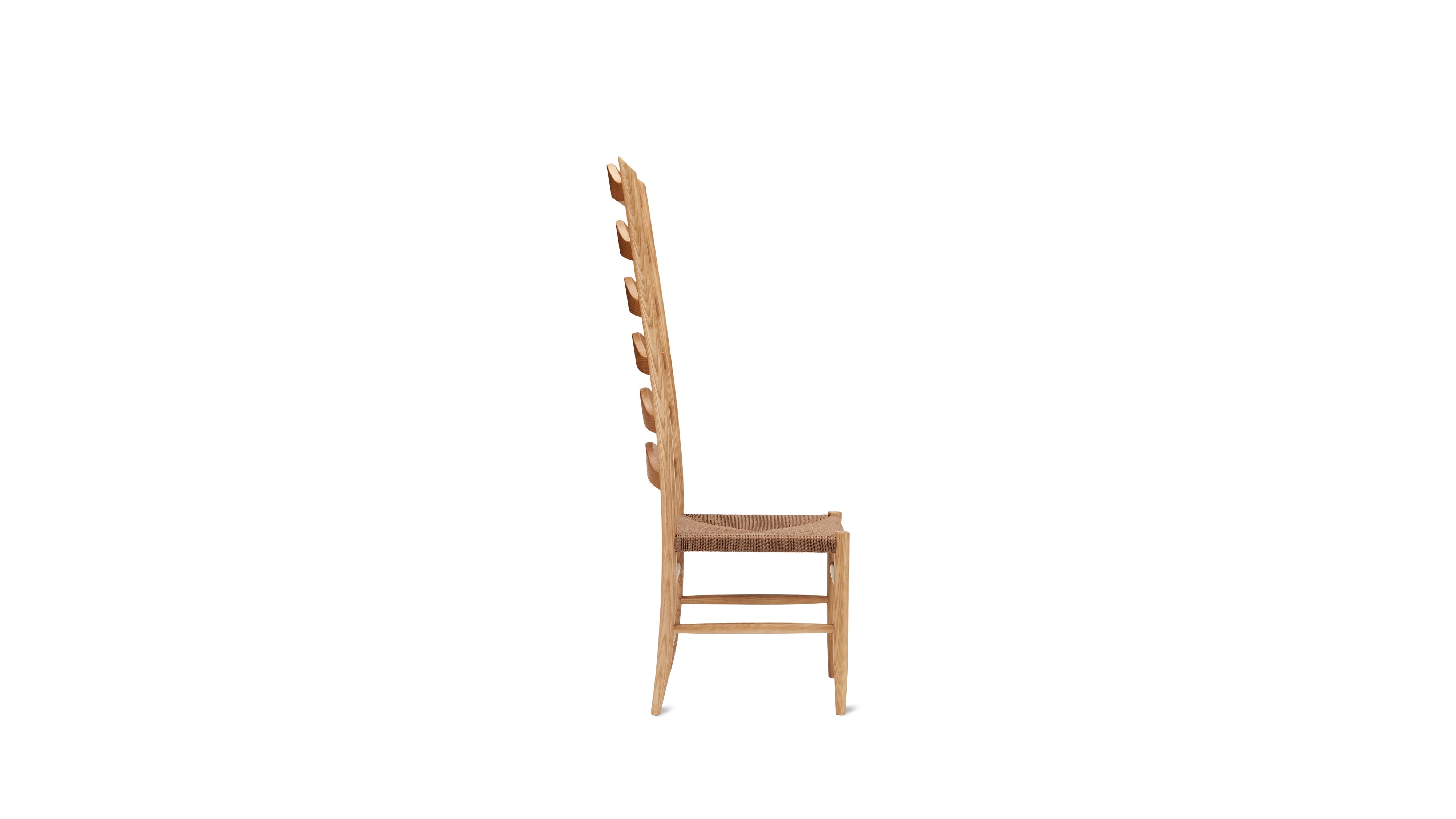 Hillside Dining Chair, Extra Tall, Golden Ash