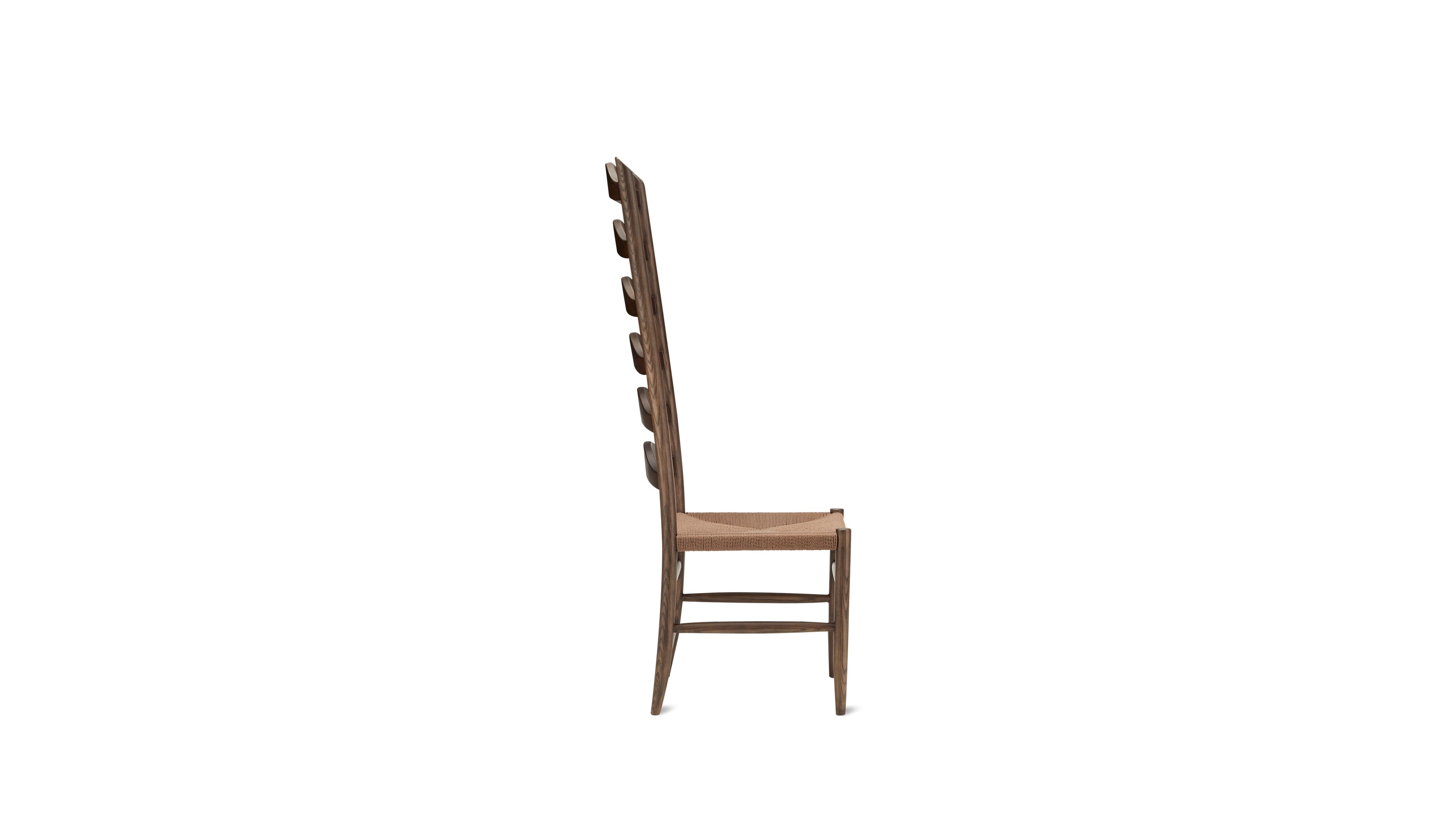 Hillside Dining Chair, Extra Tall, Espresso Ash
