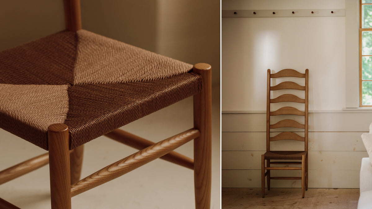 Hillside Dining Chair, Extra Tall, Espresso Ash