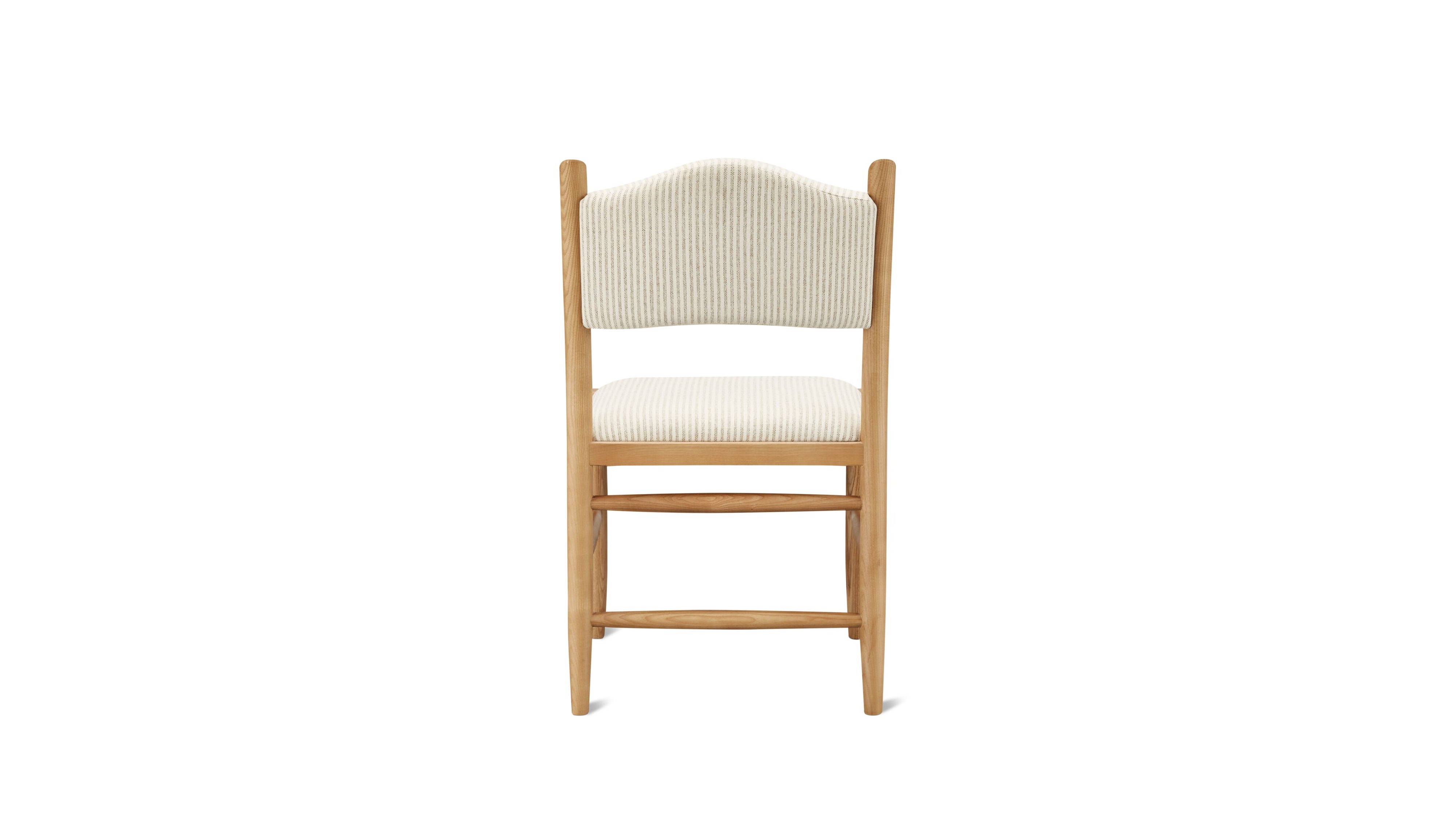 Hillside Dining Chair, Golden Ash/Oxford Stripe
