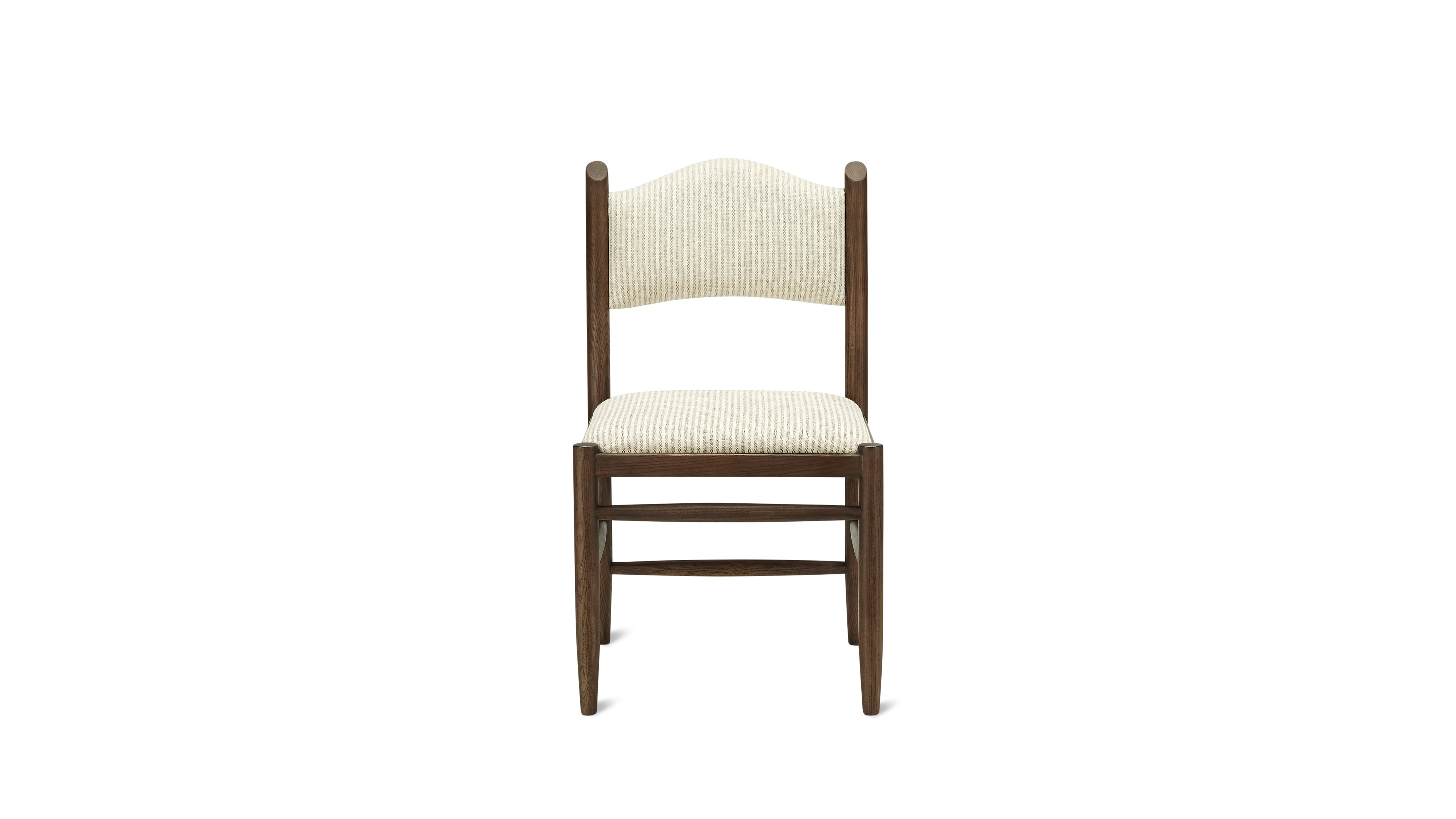 Hillside Dining Chair, Espresso Ash/Oxford Stripe