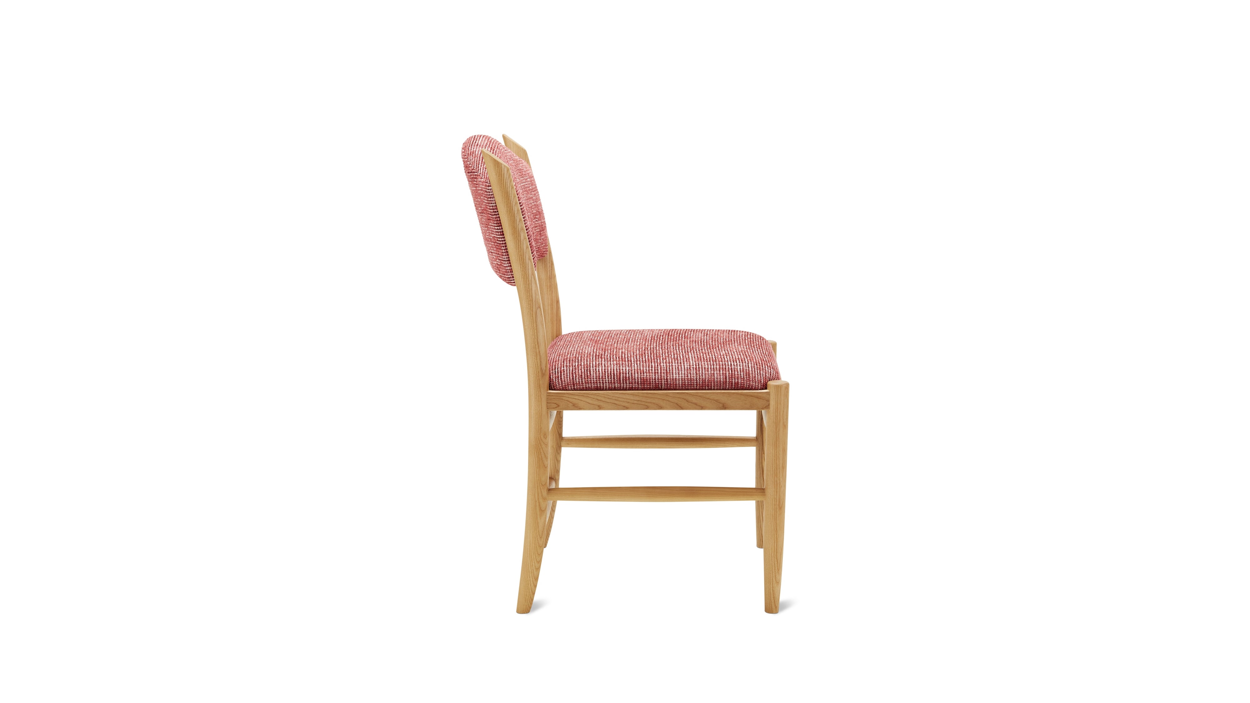 Hillside Dining Chair, Golden Ash/Amaranth