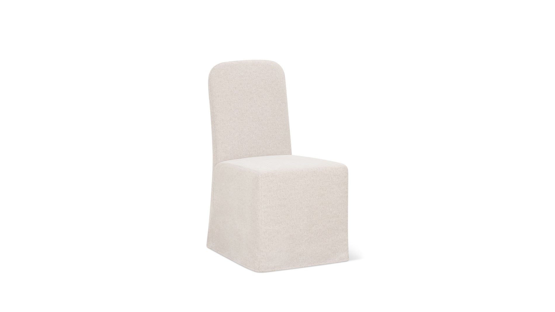 Amble Armless Dining Chair, Vellum_image