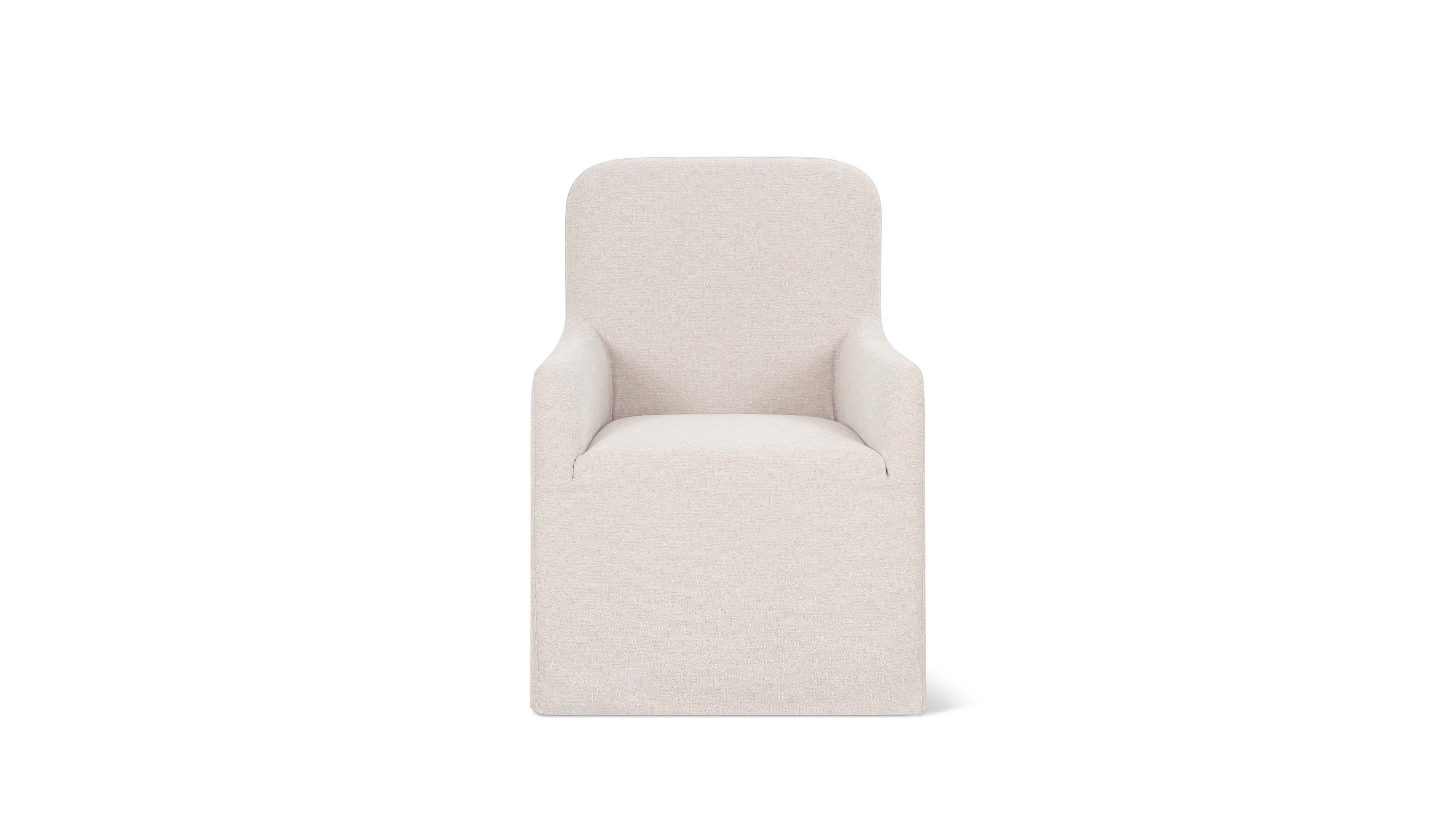 Amble Dining Chair, Vellum