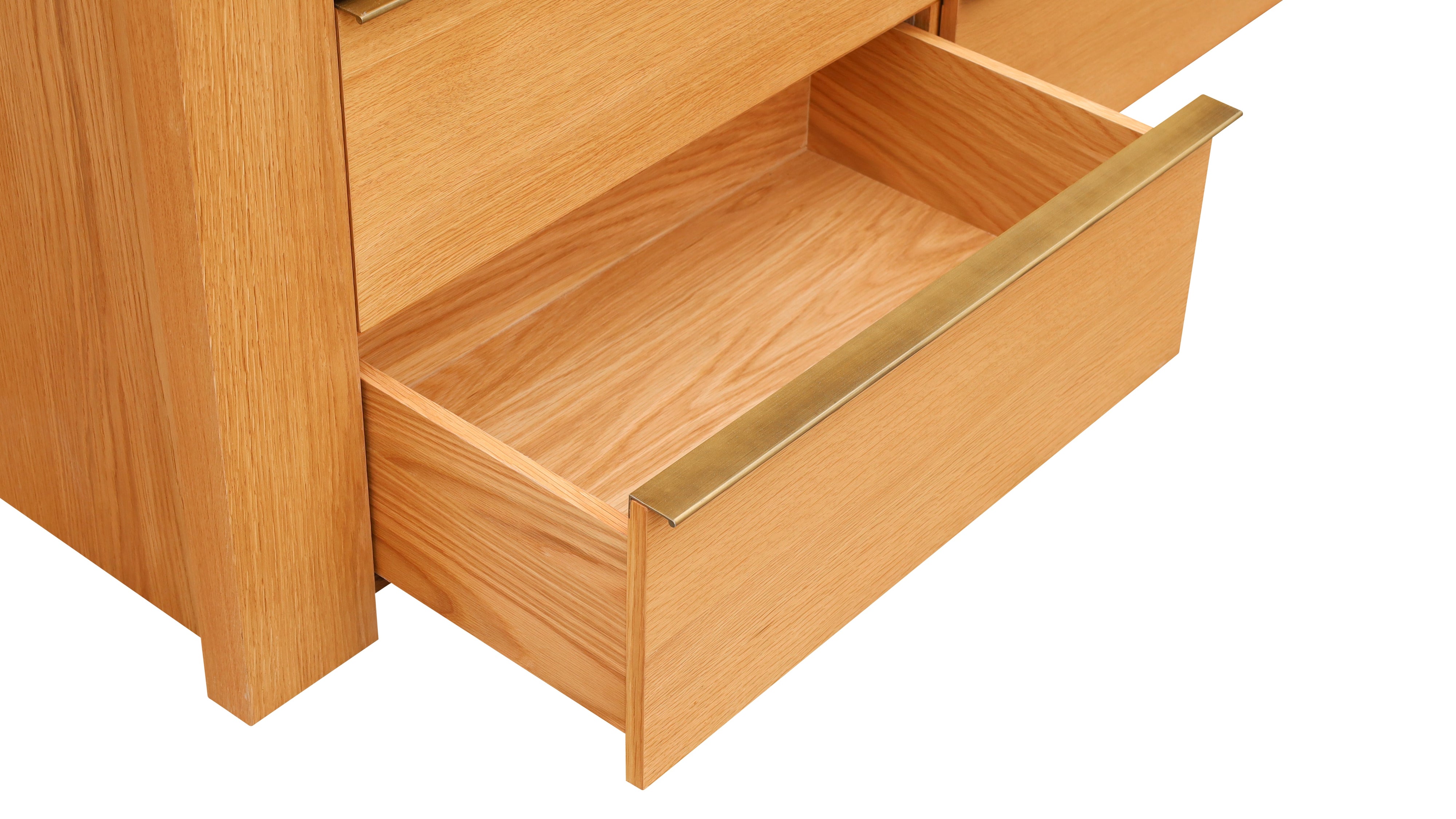 Banks Double Dresser, Warm Oak