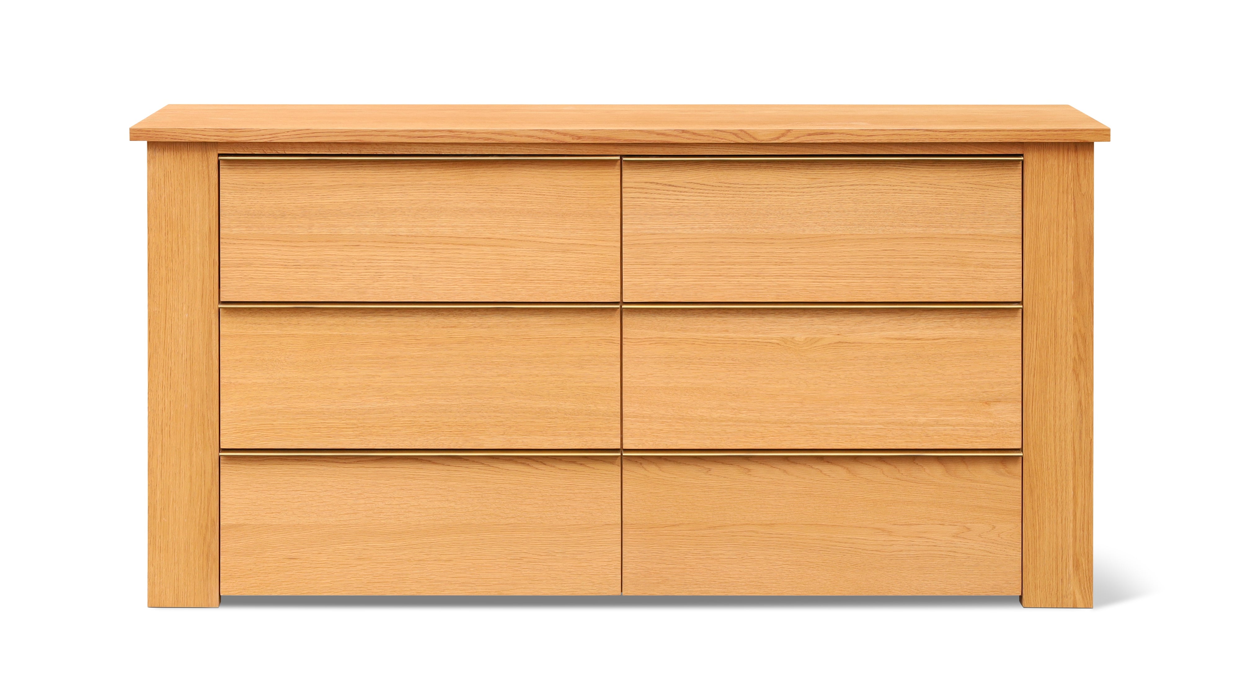 Banks Double Dresser, Warm Oak