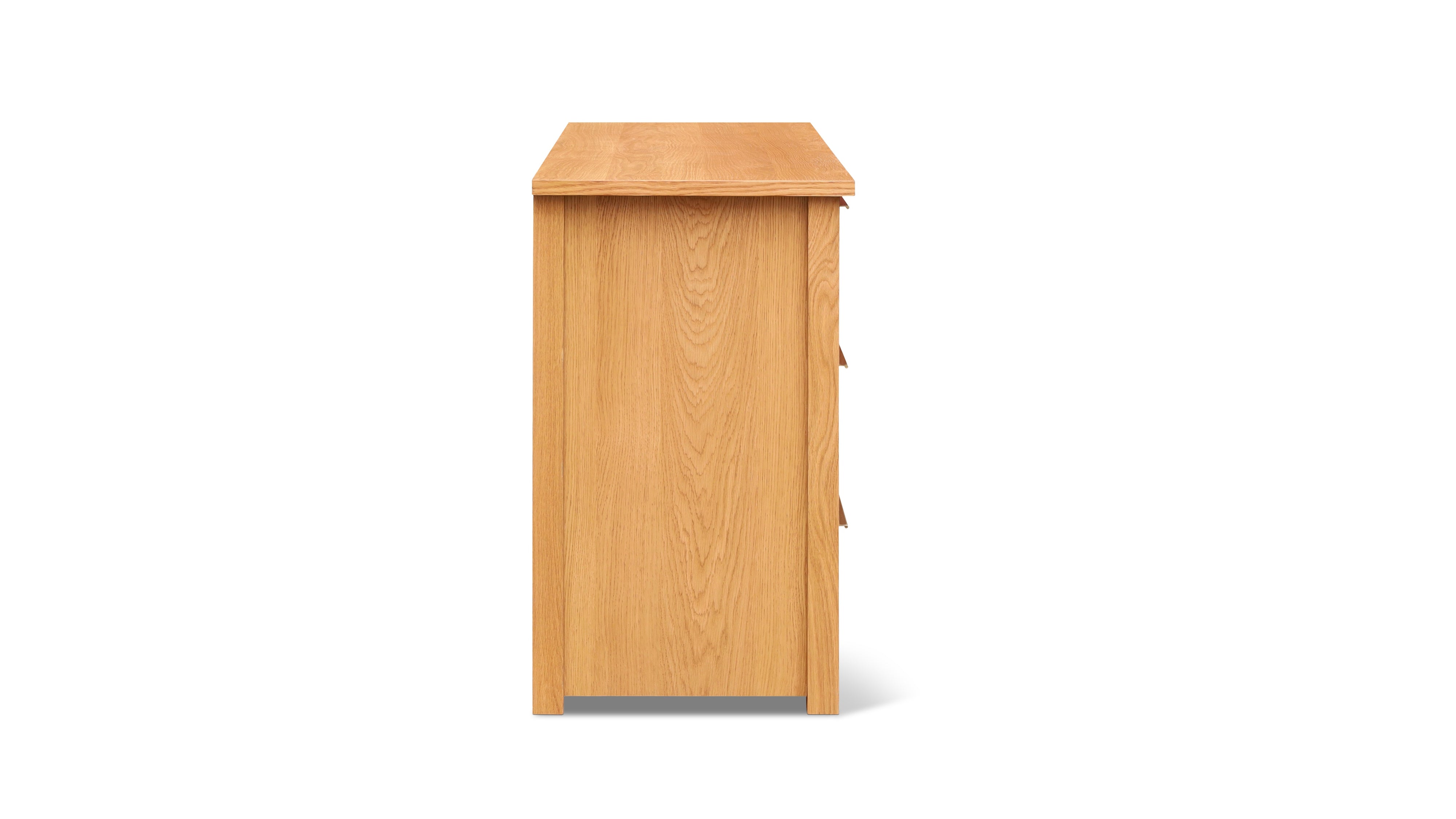 Banks Double Dresser, Warm Oak