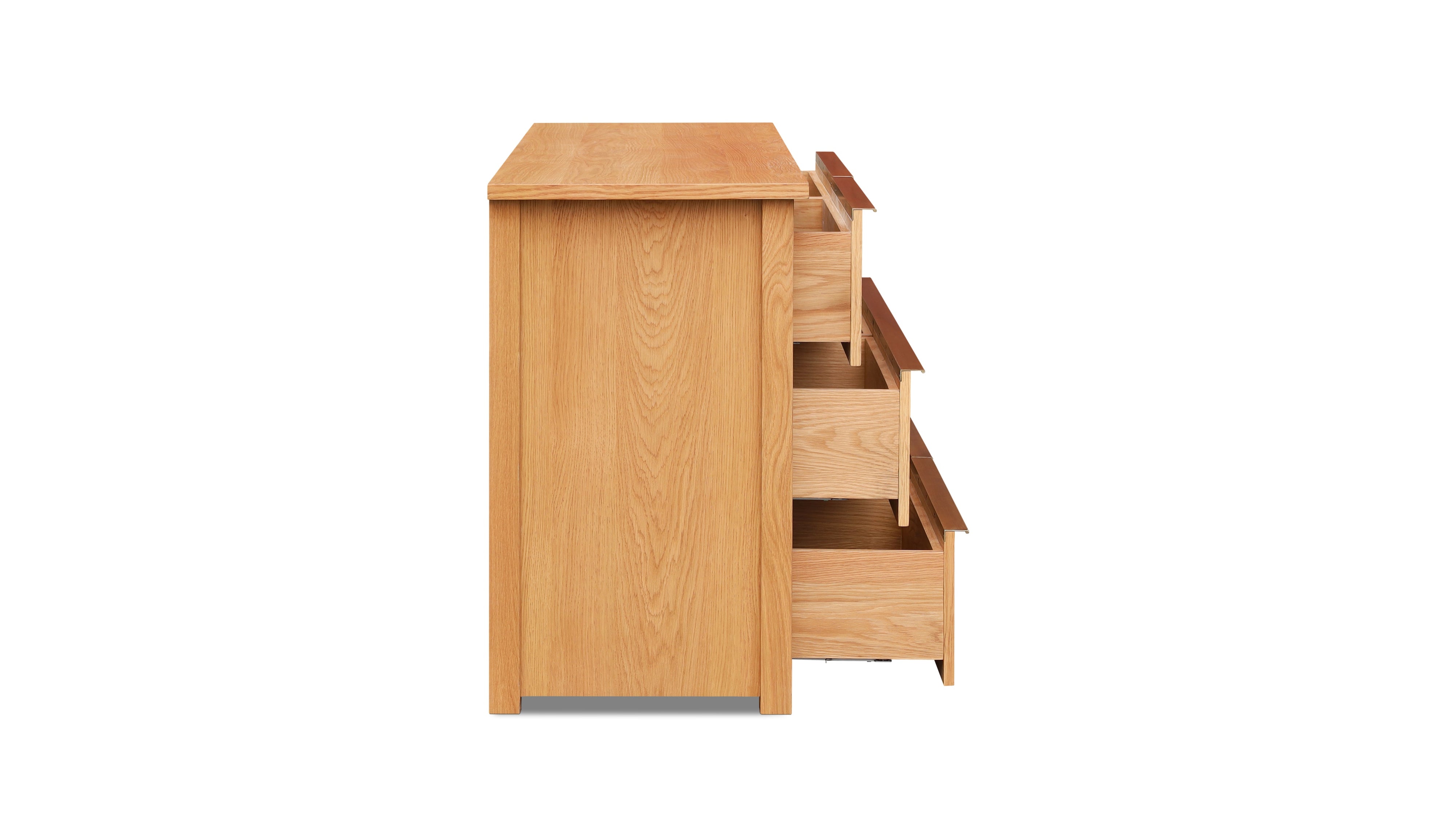 Banks Double Dresser, Warm Oak