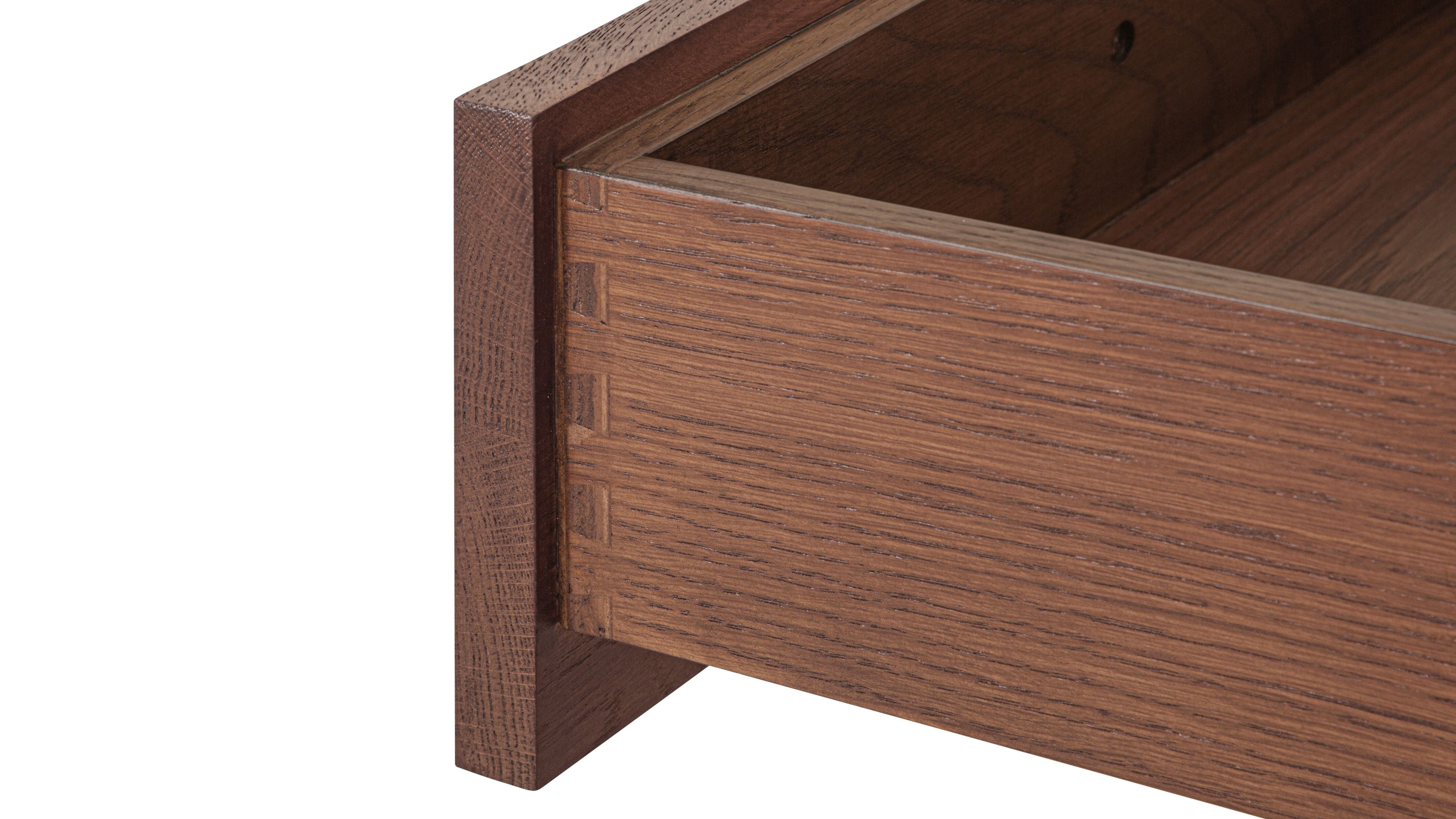 Dovetail Double Dresser, Dark Oak
