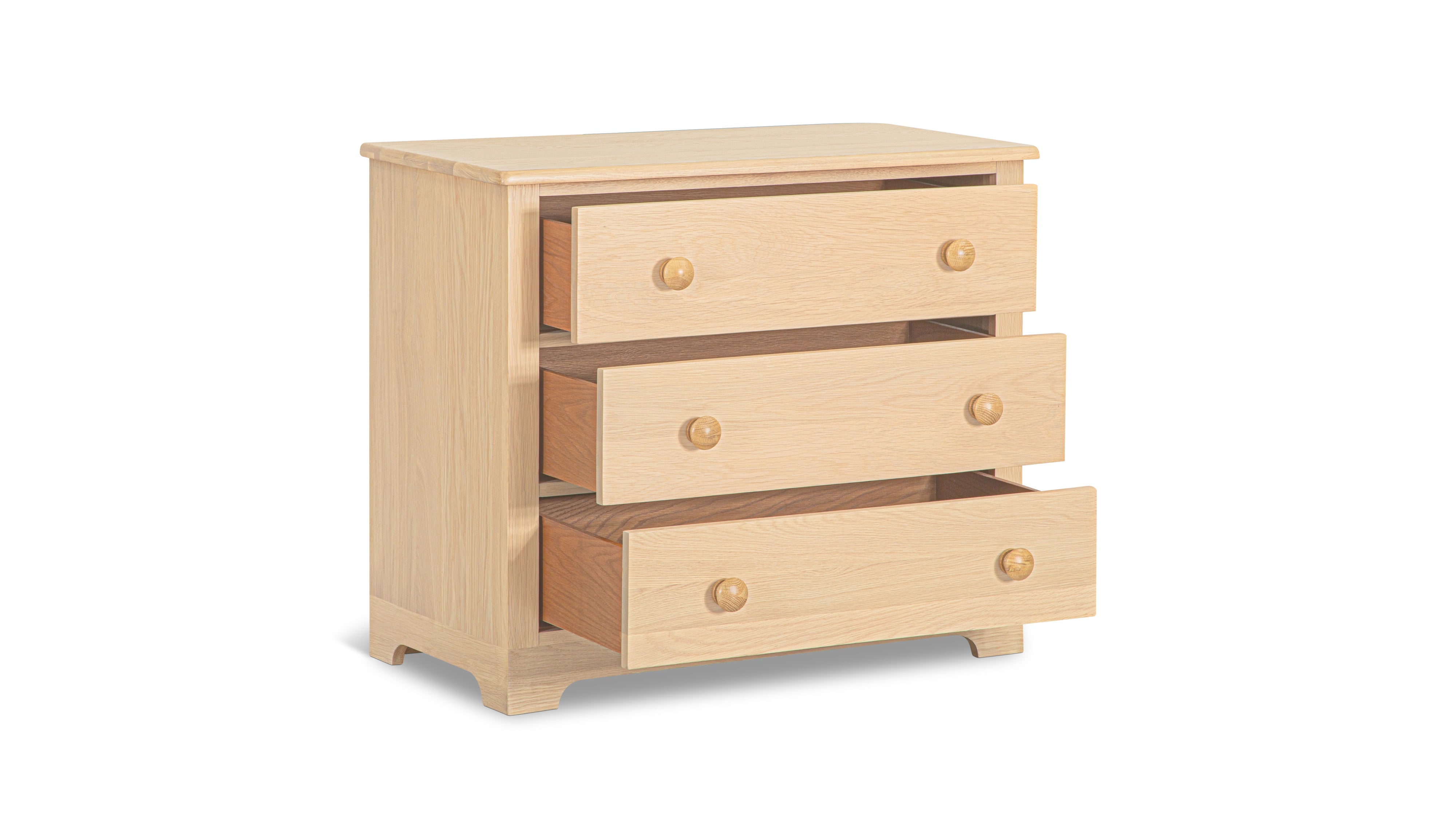 Dovetail Dresser, Pale Oak