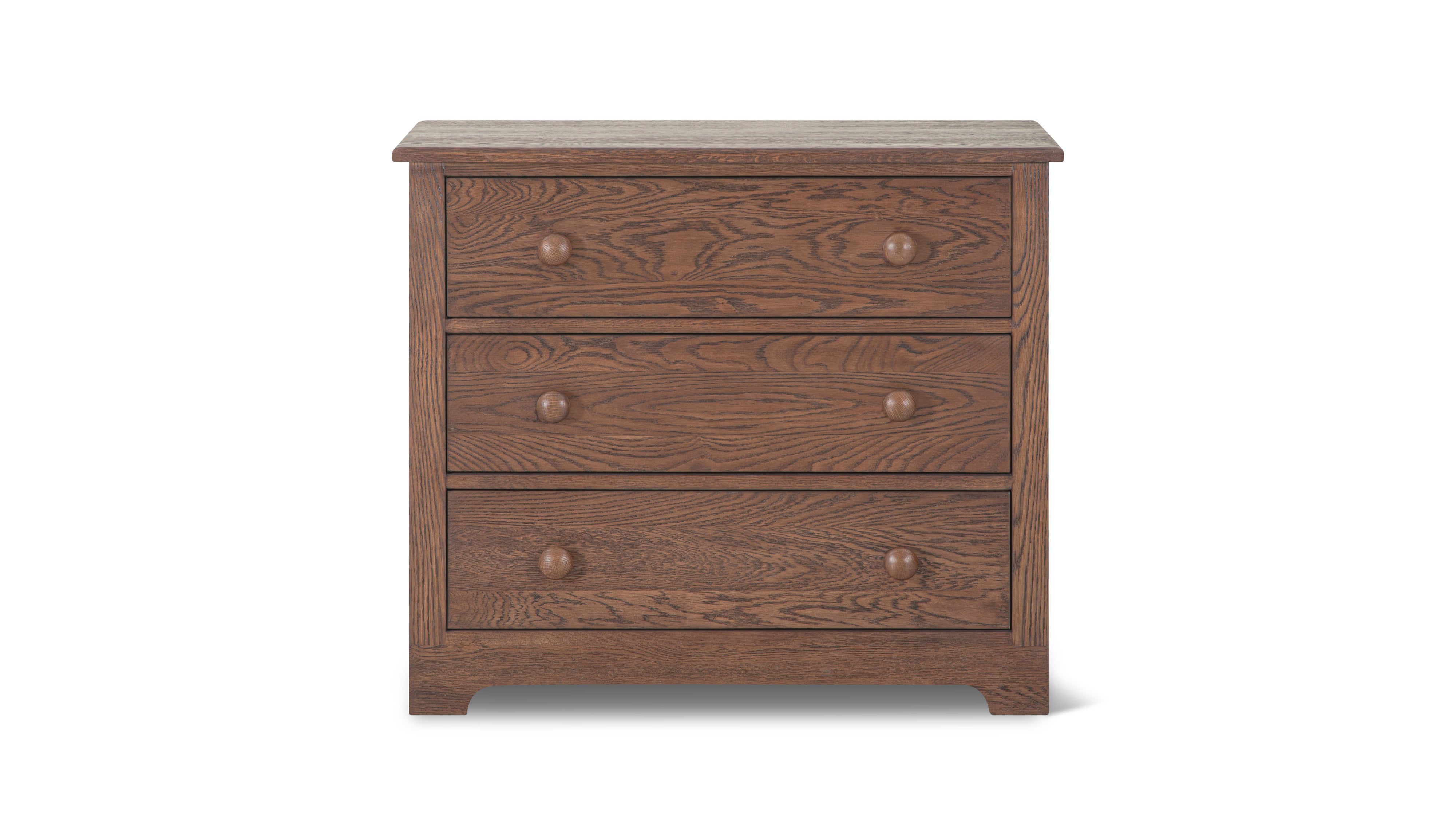 Dovetail Dresser, Dark Oak