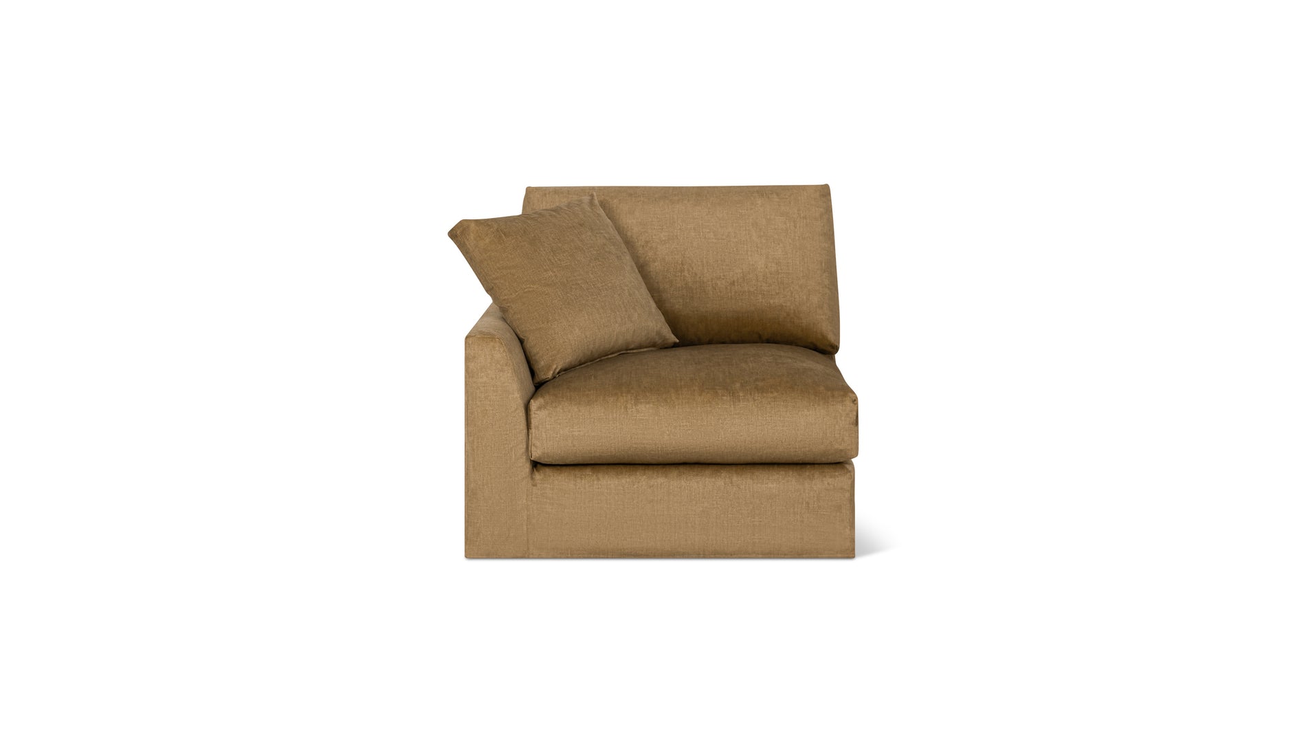 Breeze Left Arm Corner Chair, Standard, Bronze_image