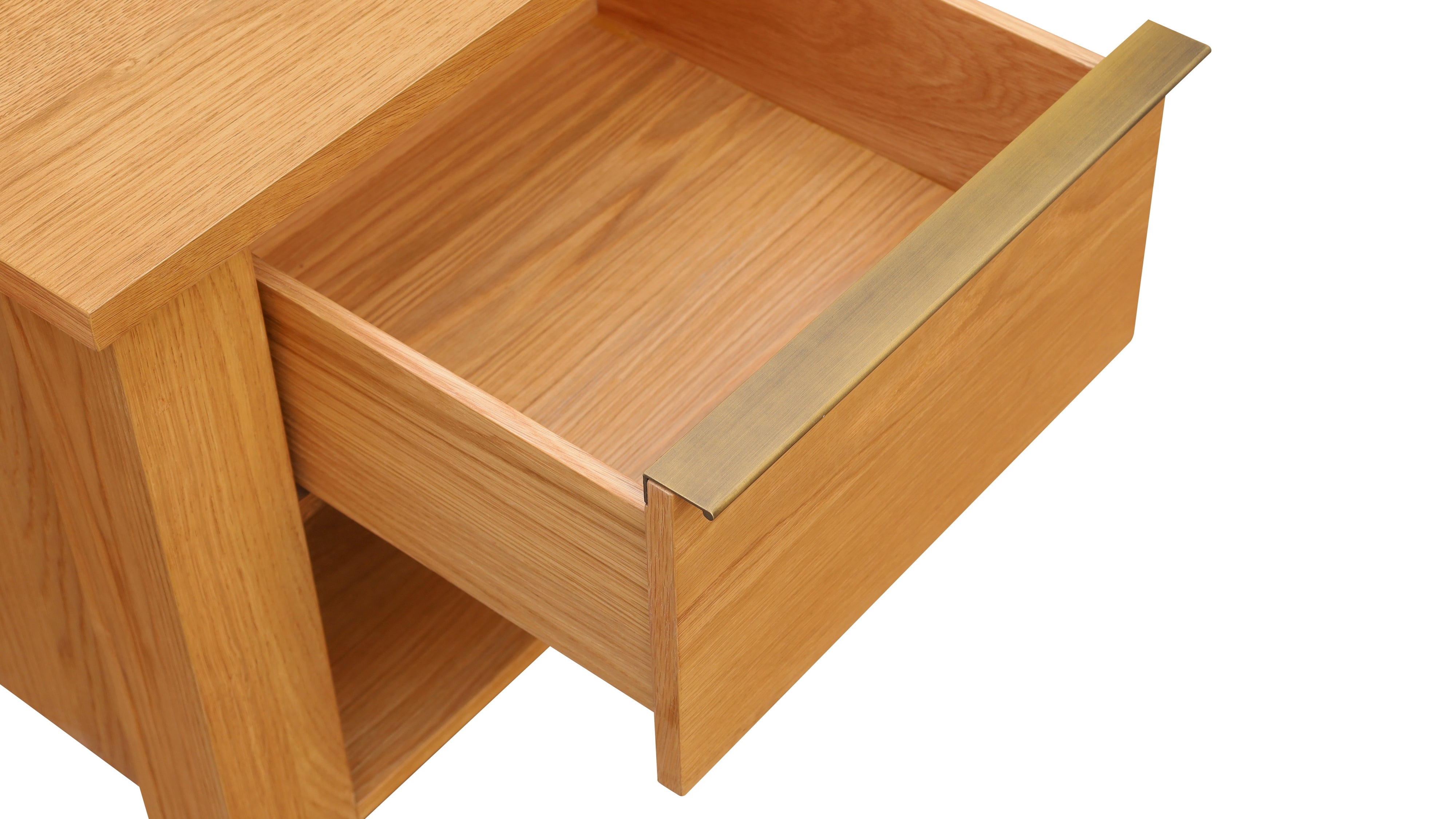 Banks Nightstand, Warm Oak