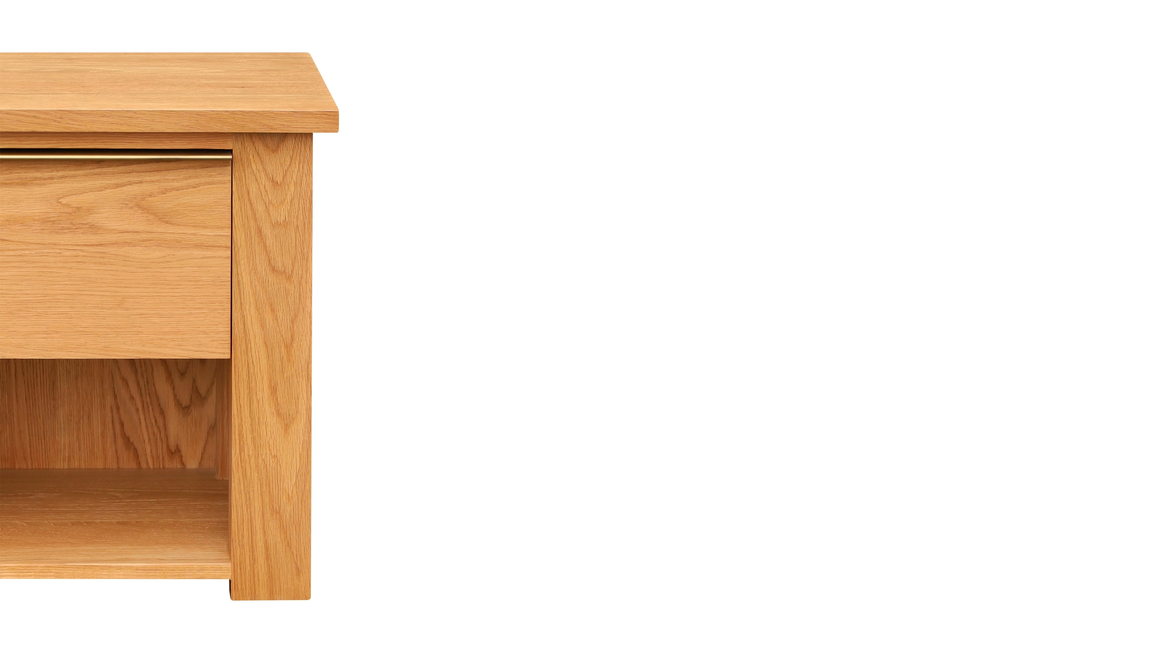 Banks Nightstand, Warm Oak
