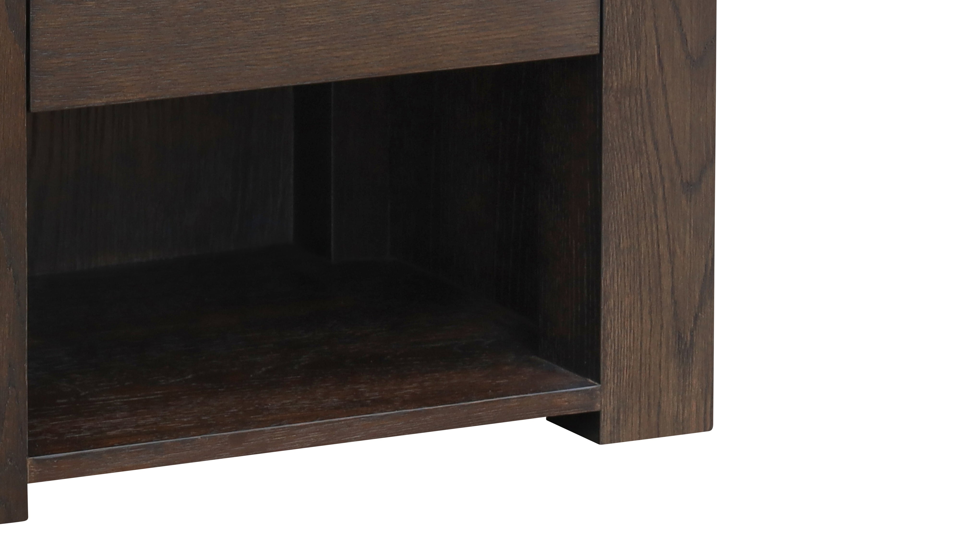 Banks Nightstand, Espresso Oak