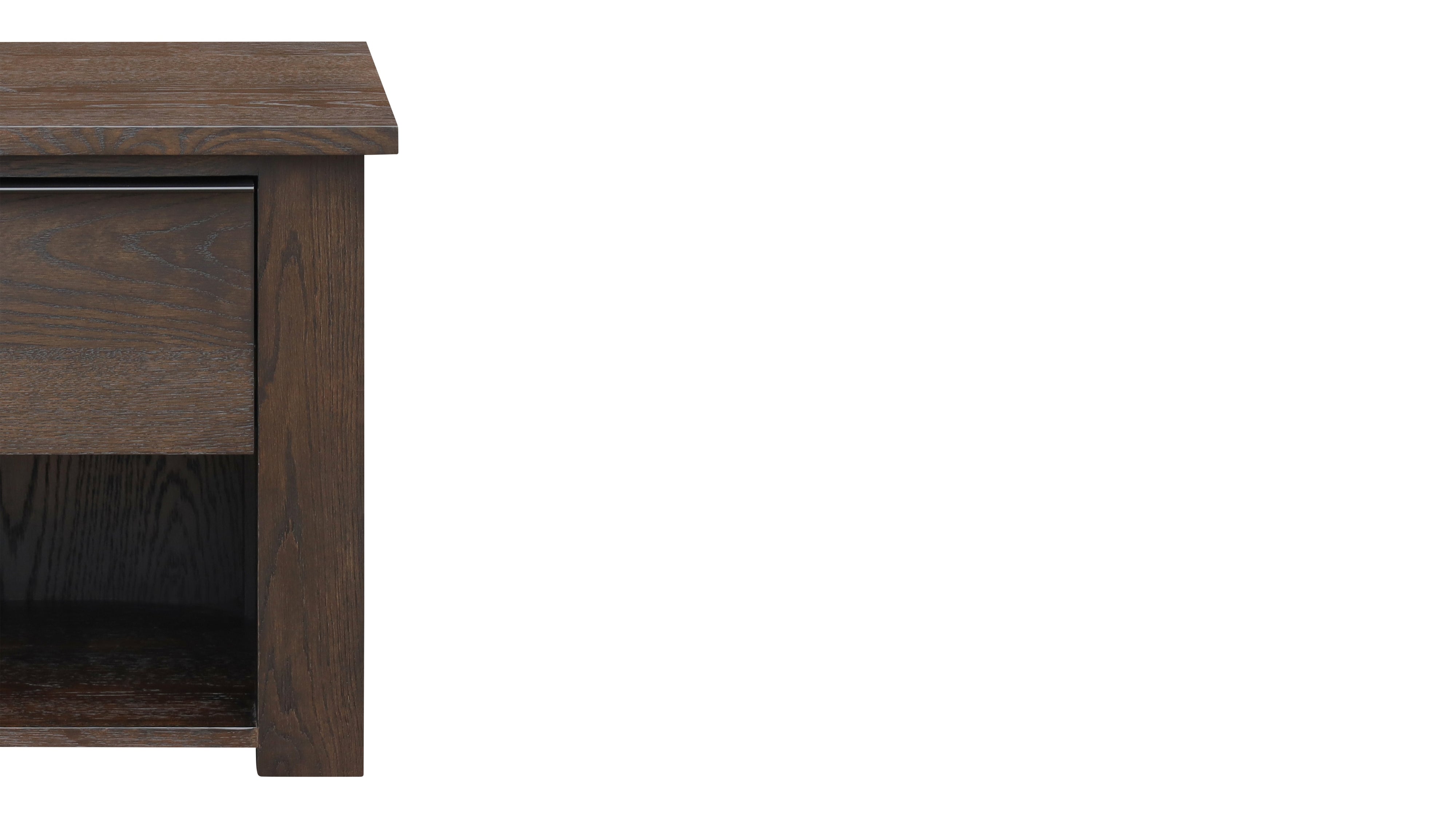 Banks Nightstand, Espresso Oak