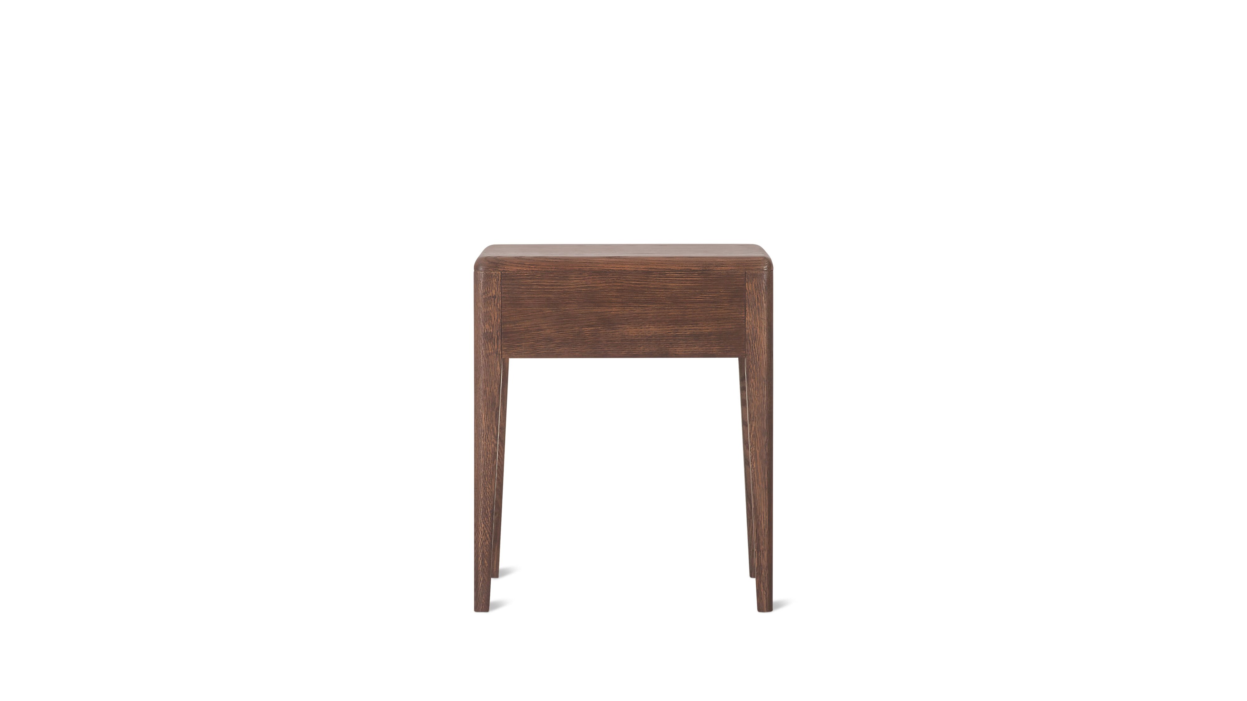 Perch Nightstand, Dark Oak