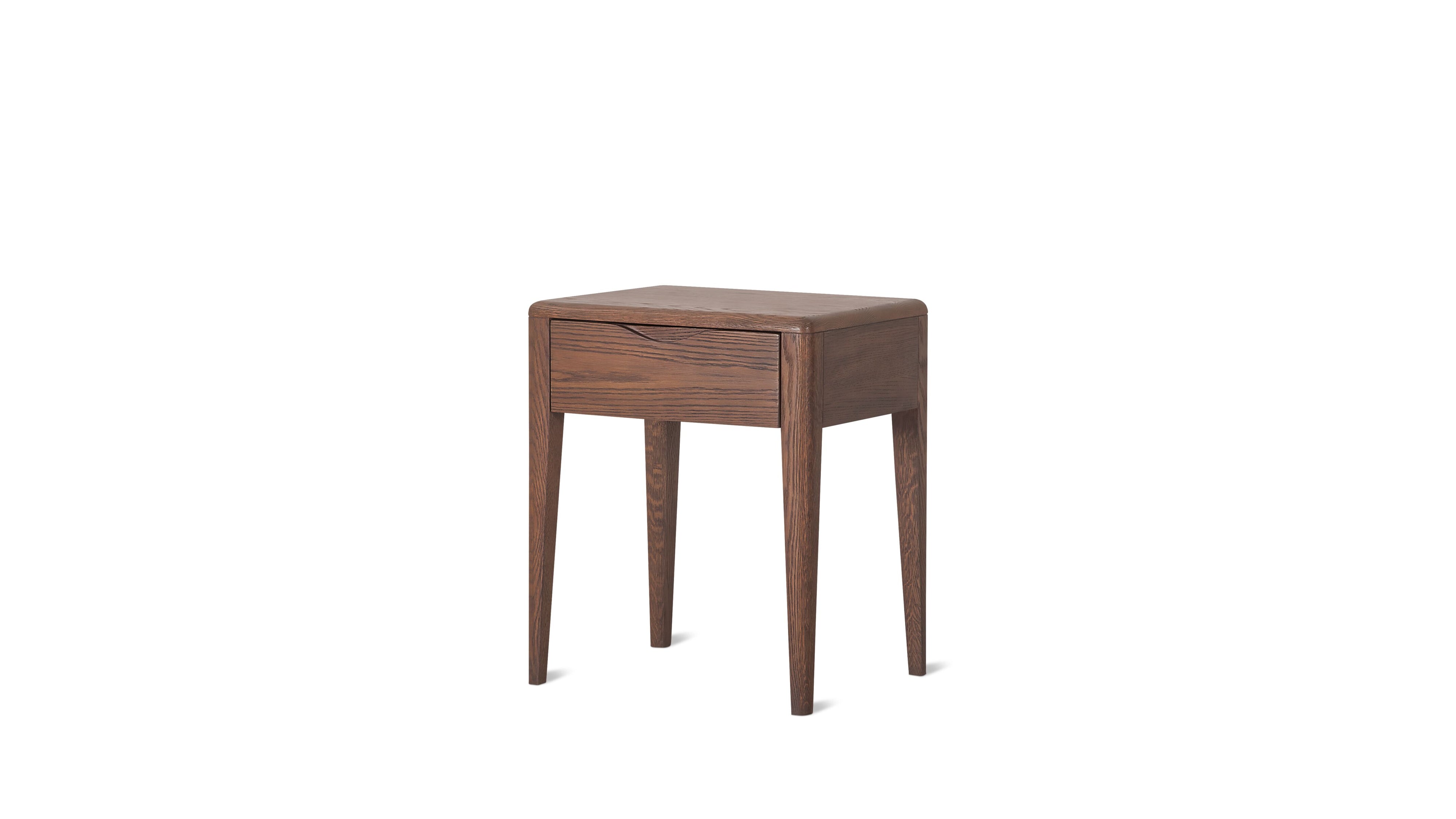 Perch Nightstand, Dark Oak