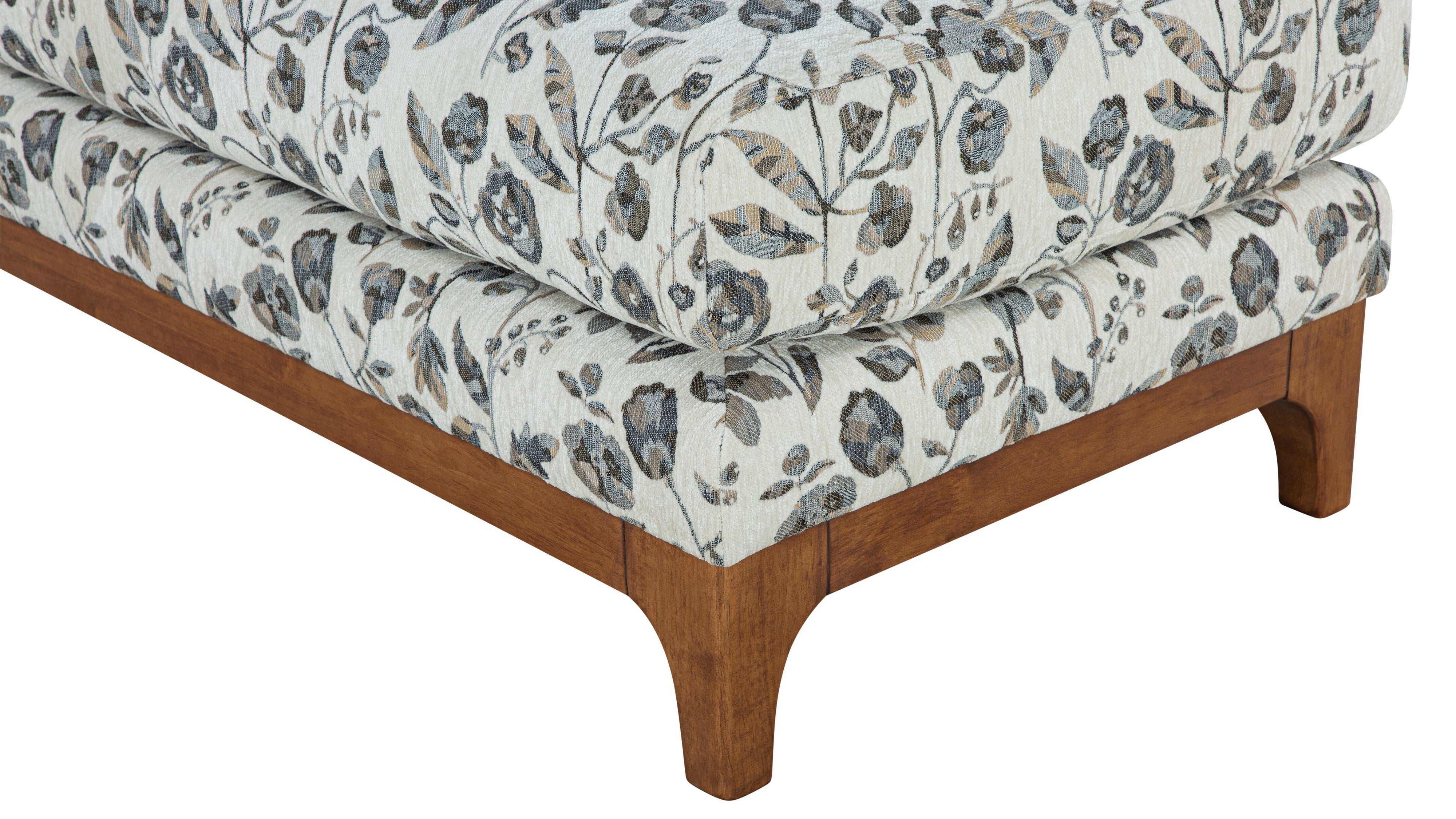 Austen Ottoman, Rose Garden
