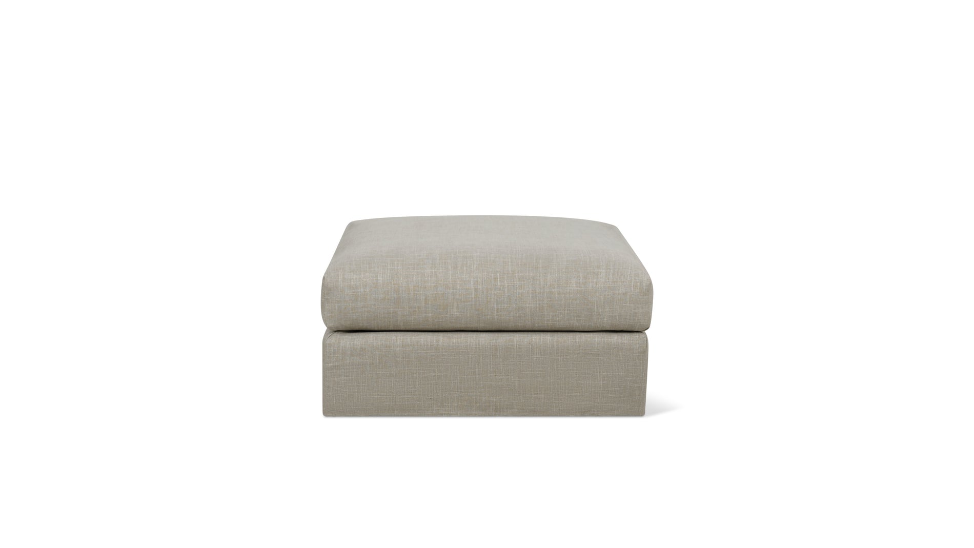 Breeze Ottoman, Standard, Light Pebble_image