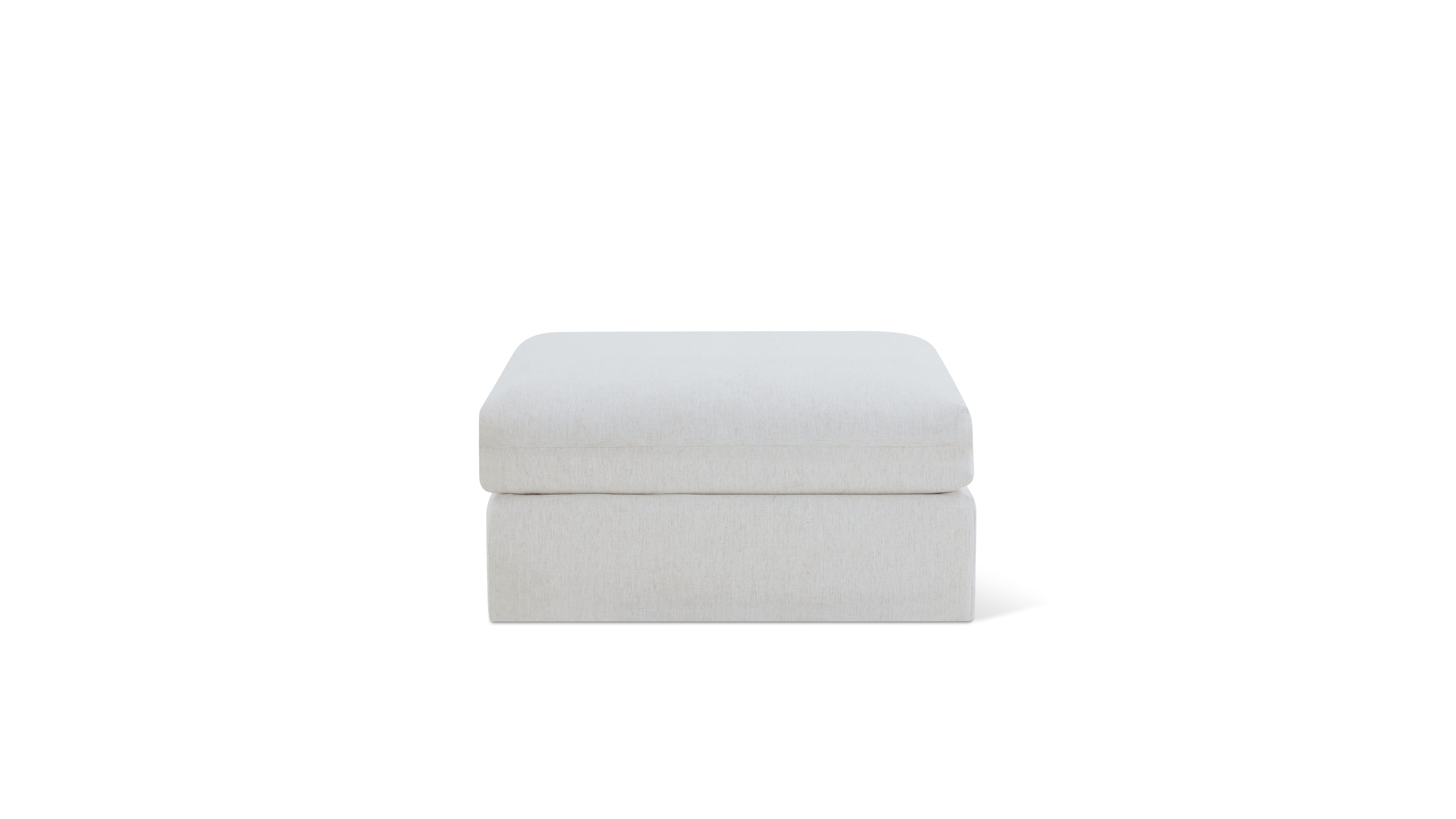 Breeze Ottoman, Standard, Nomad Snow
