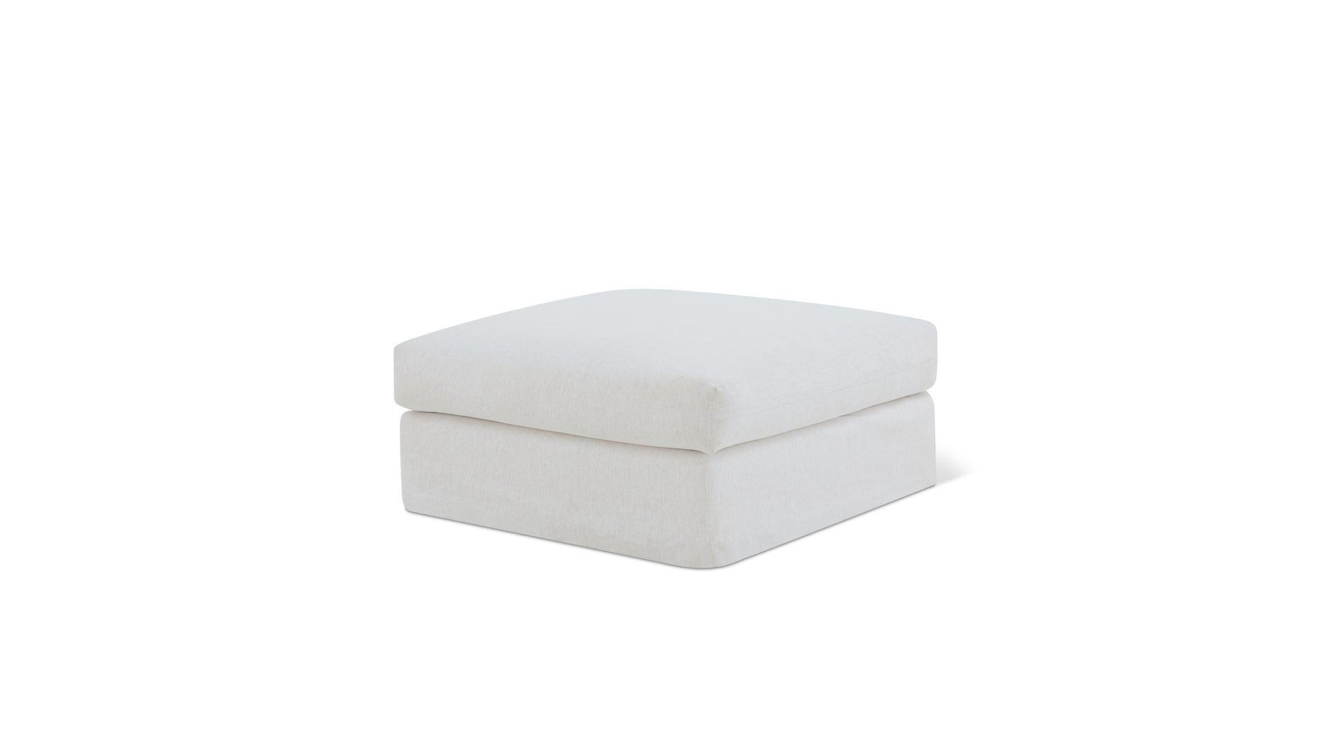 Breeze Ottoman, Standard, Nomad Snow_image