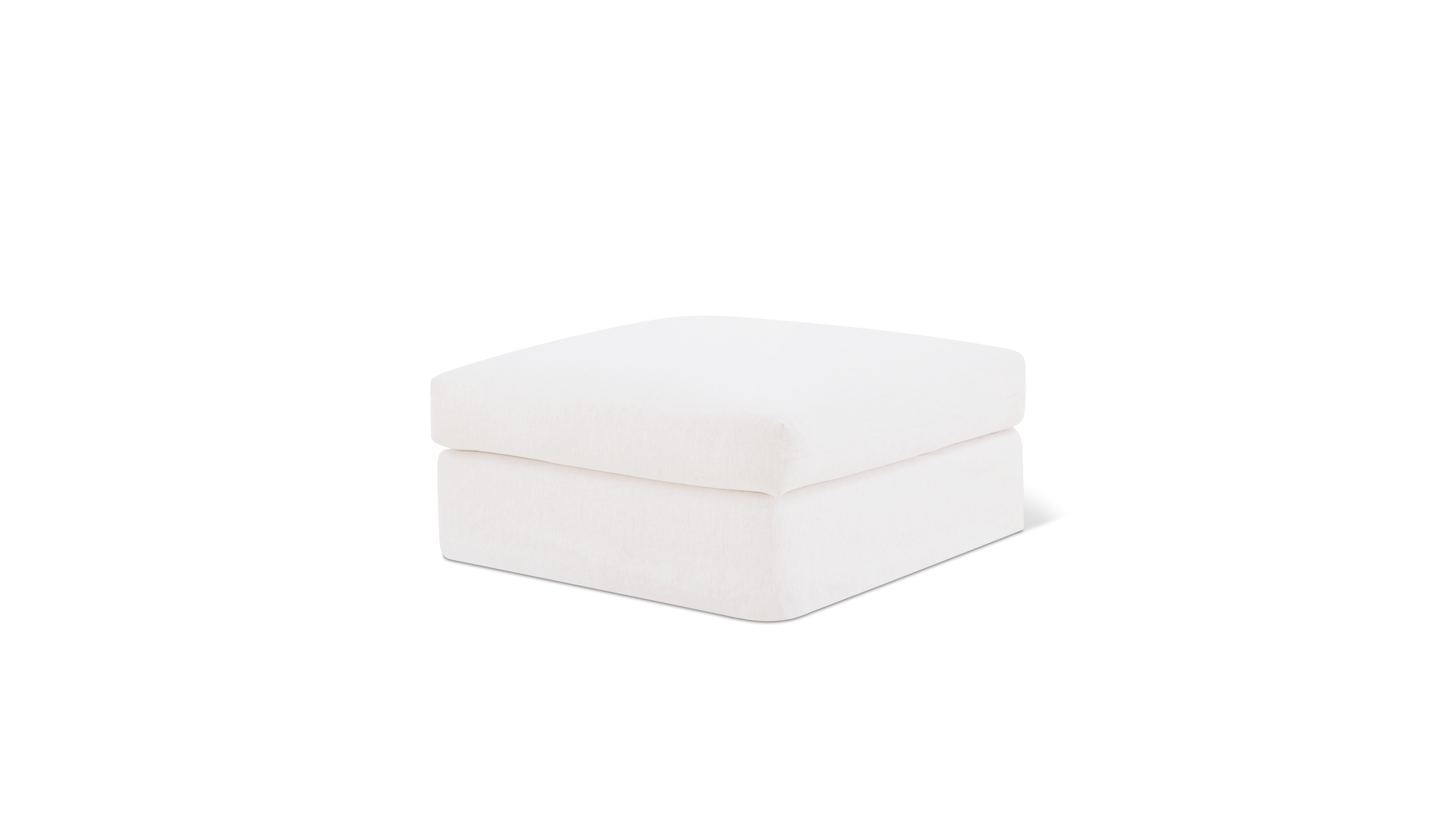 Breeze Ottoman, Standard, Nomad Snow