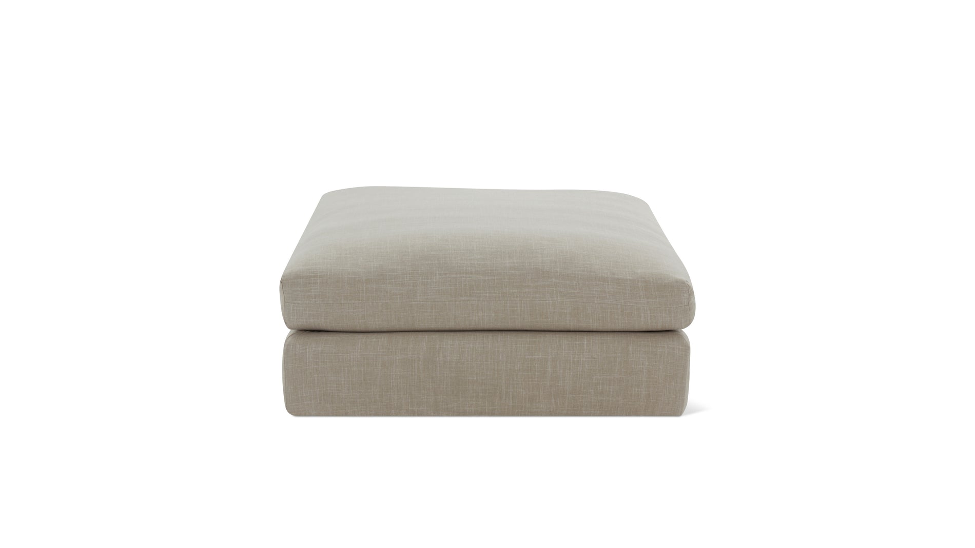 Breeze Ottoman, Large, Light Pebble_image