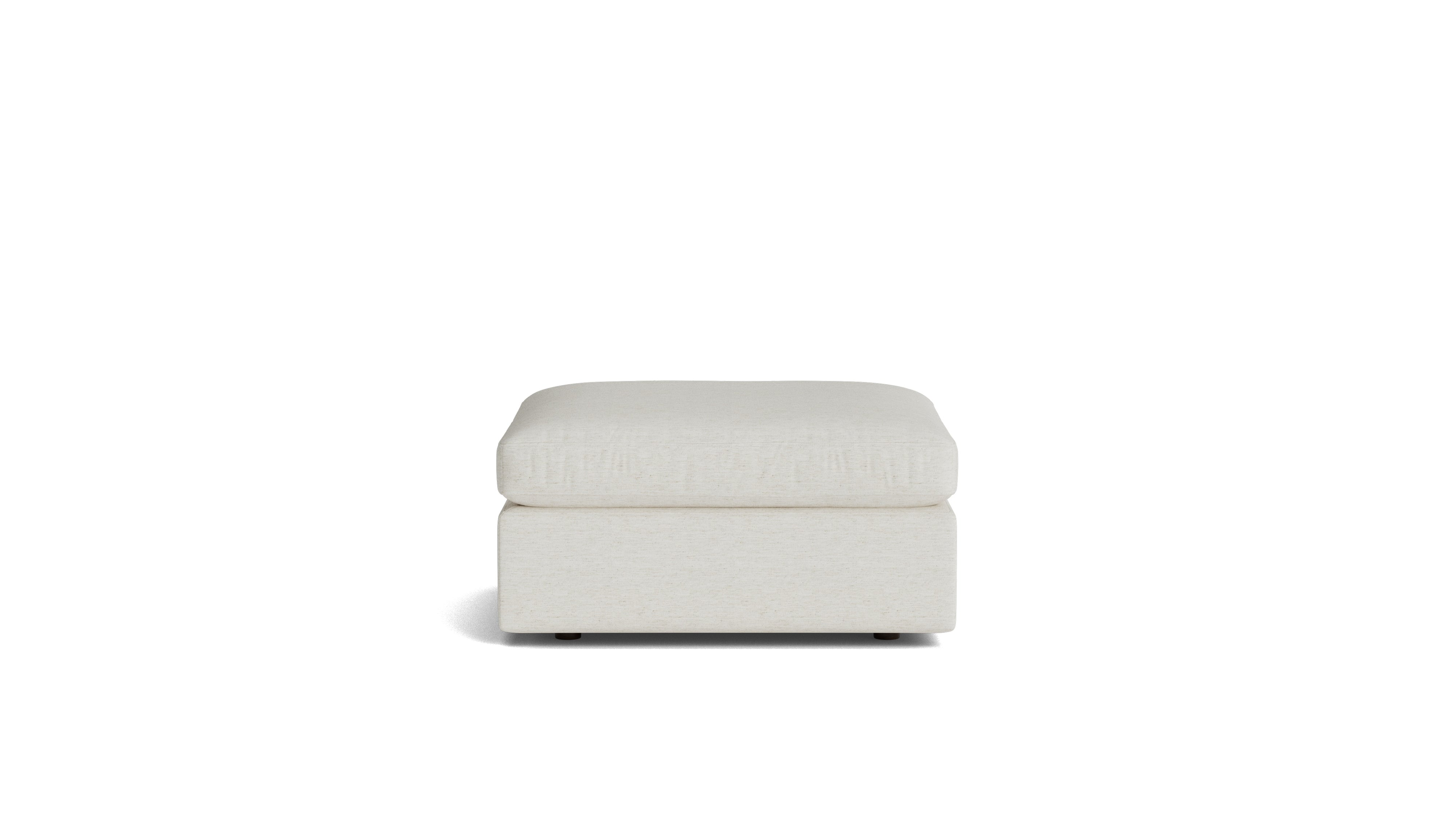 Saddle Ottoman, Nomad Snow