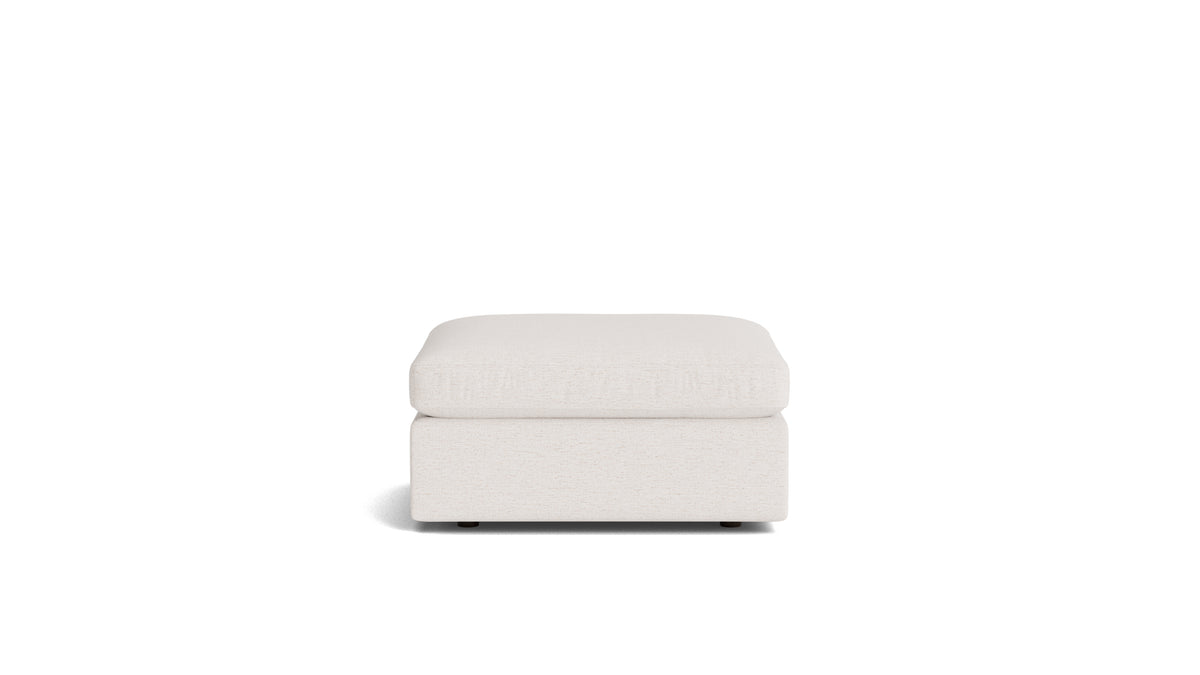 Saddle Ottoman, Nomad Snow