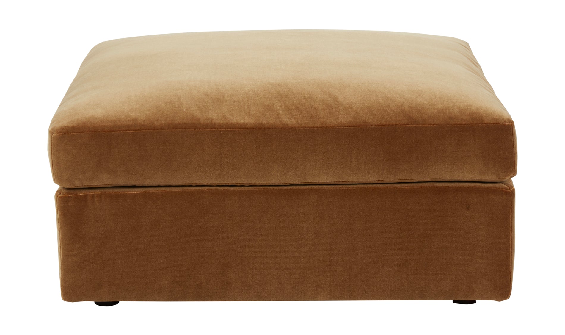 Saddle Ottoman, Gold_image