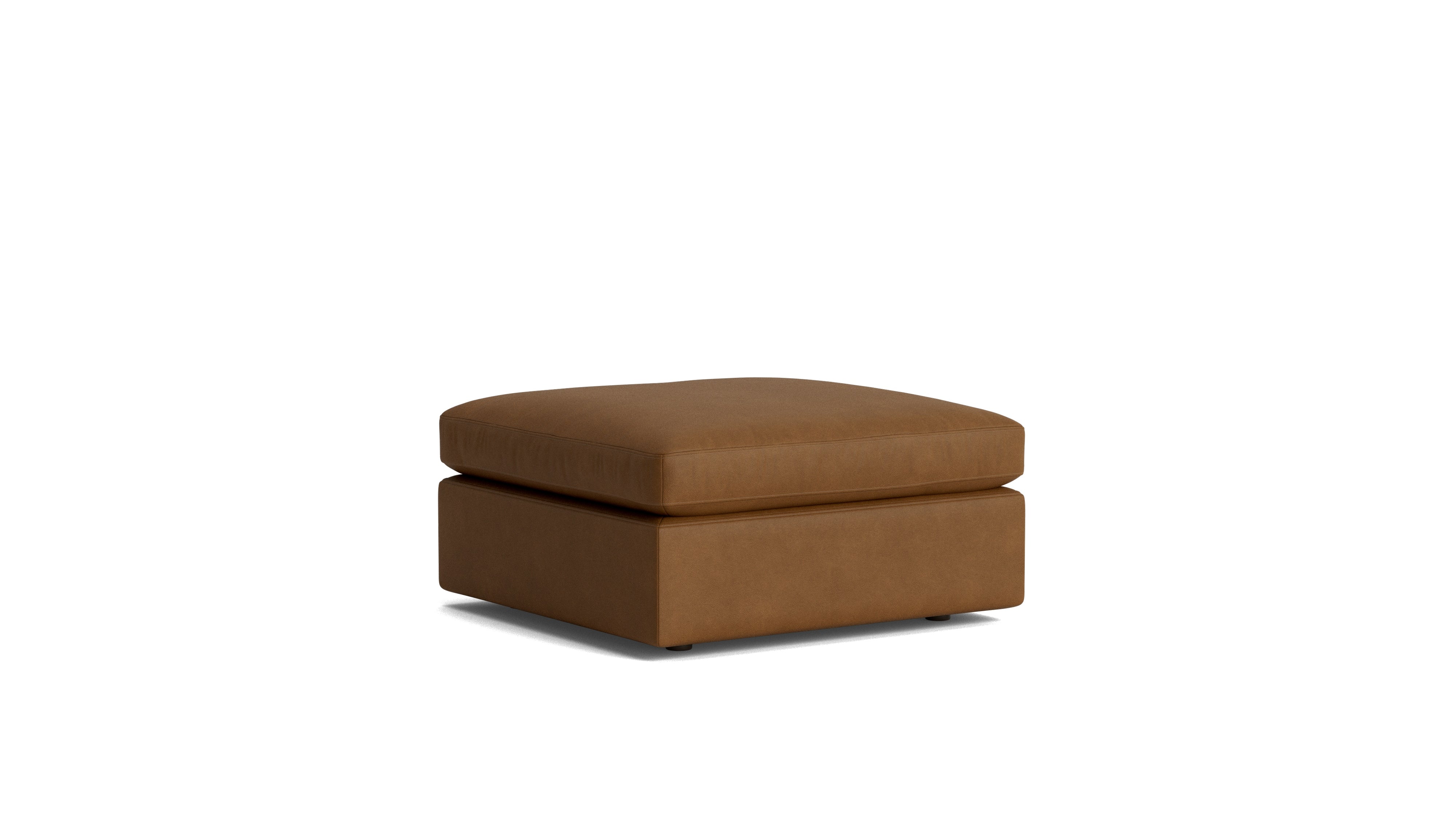 Saddle Ottoman, Bourbon