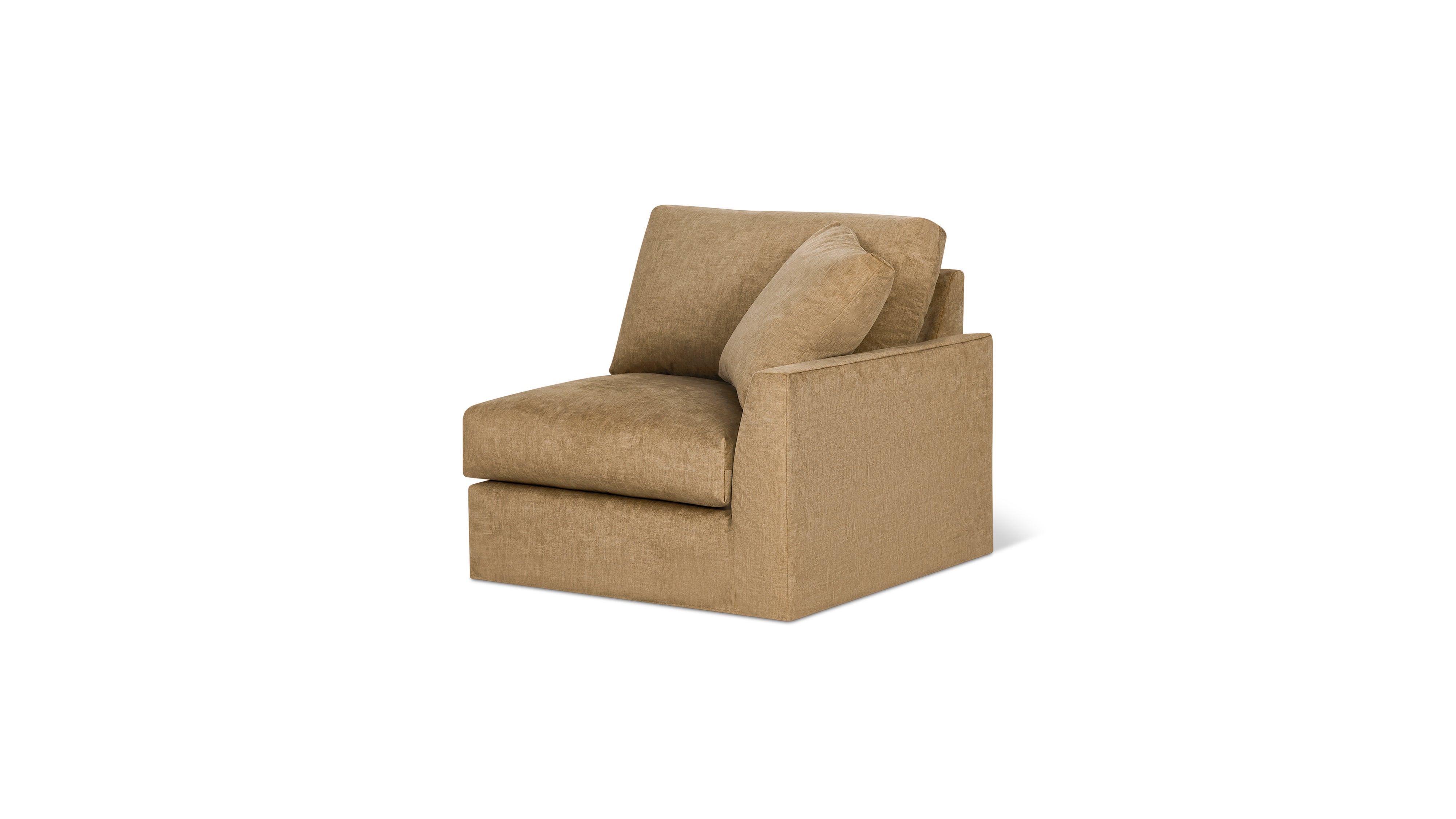 Breeze Right Arm Corner Chair, Standard, Bronze