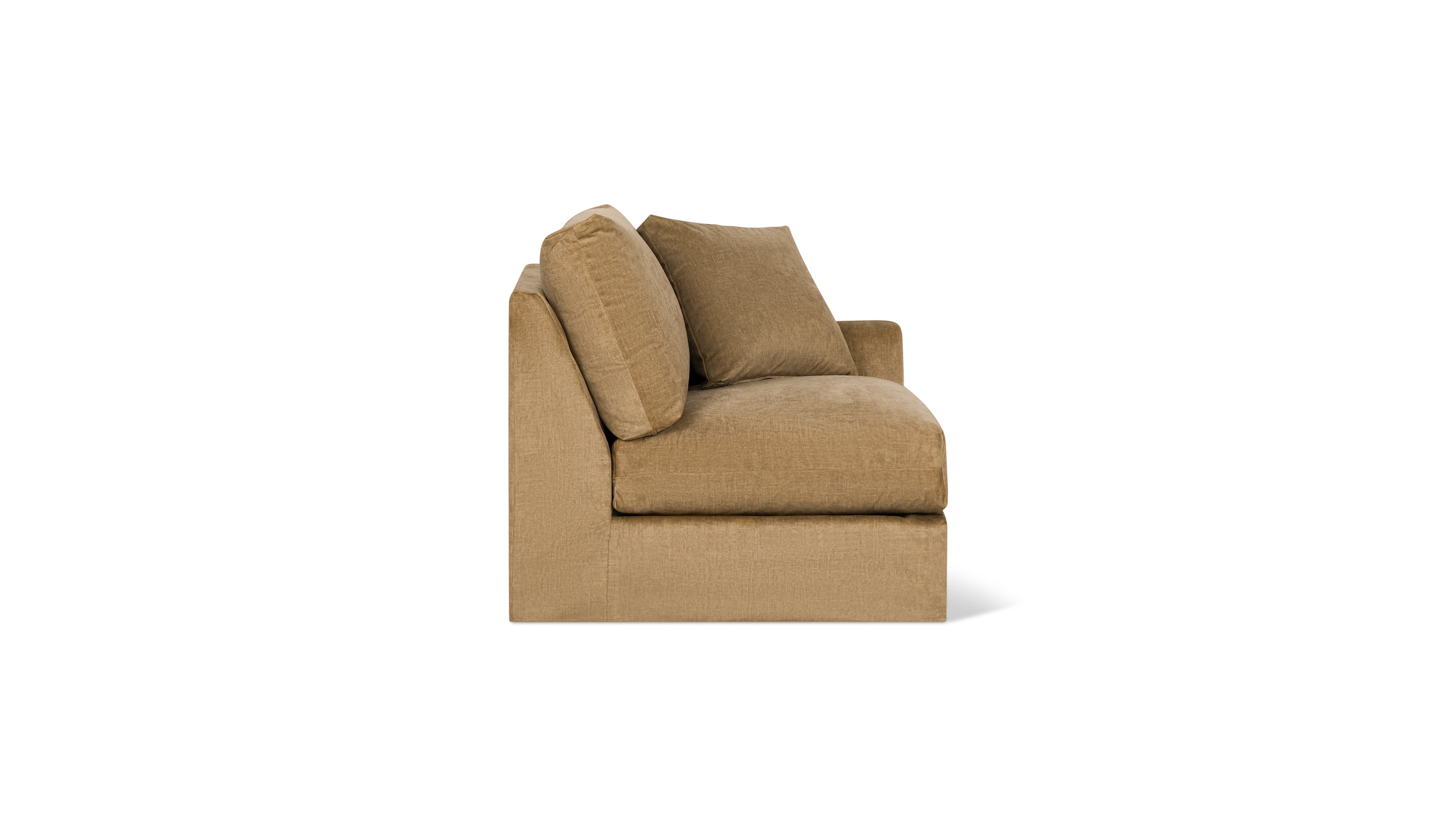 Breeze Right Arm Corner Chair, Standard, Bronze