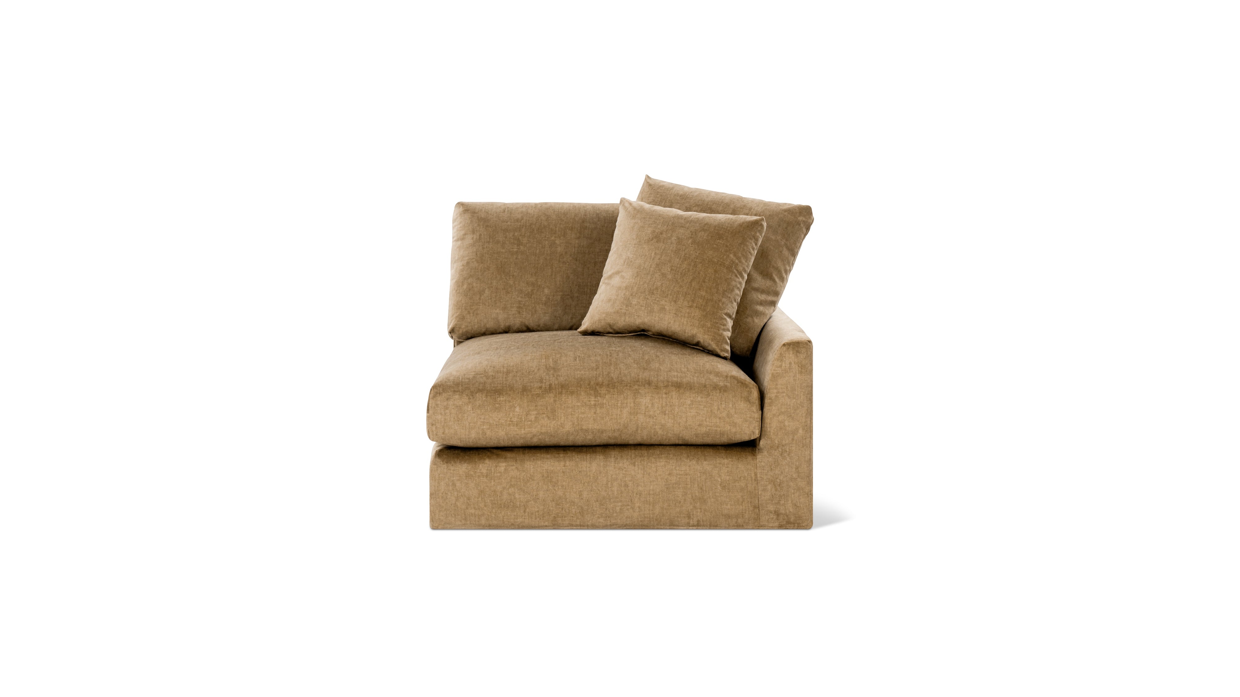 Breeze Right Arm Corner Chair, Large, Bronze